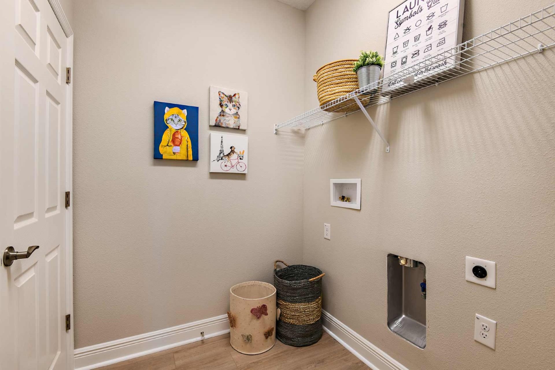 Laundry Room  |  Bridgeport at Crosswind Point