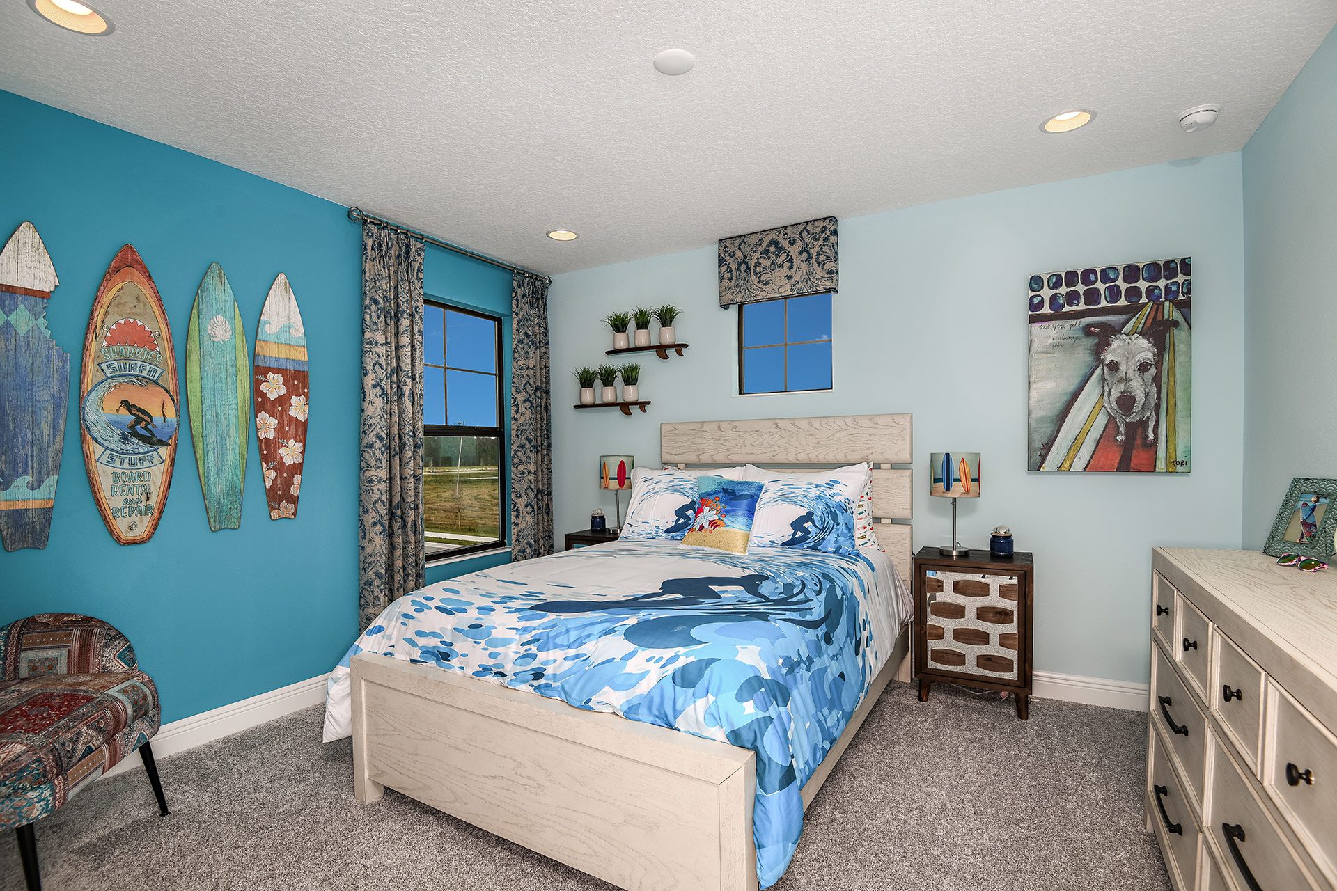 Secondary Bedroom | Avocet II at Crosswind Ranch