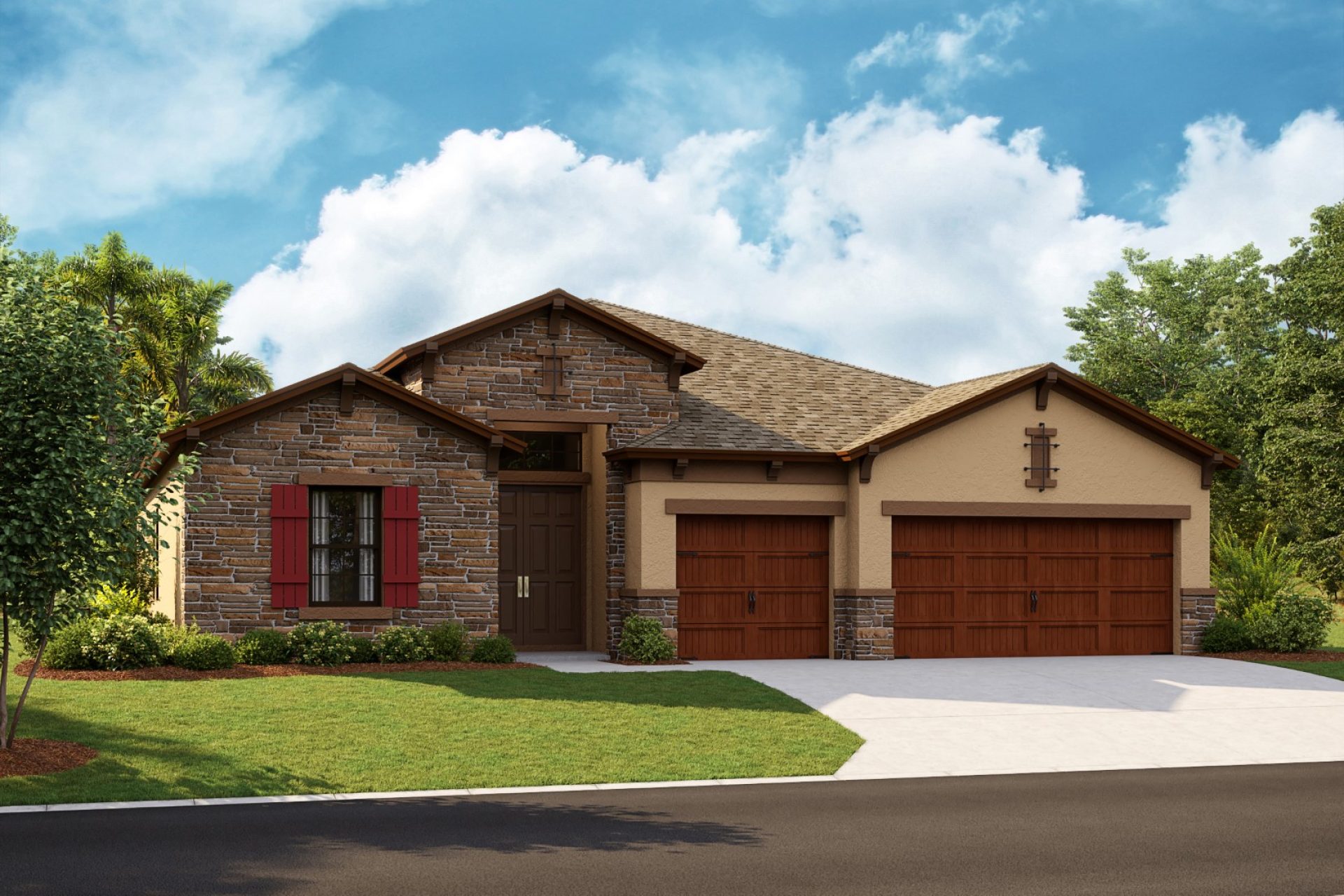 Bayshore I - Tuscan A - TUS2 Color Scheme - Shingle