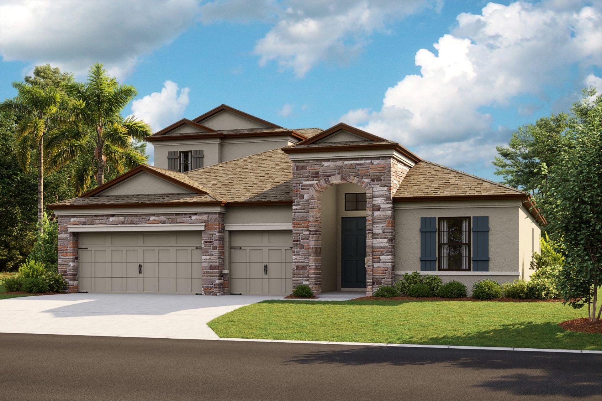 Bayshore II - European Country B - EUC1 Color Scheme - Shingle