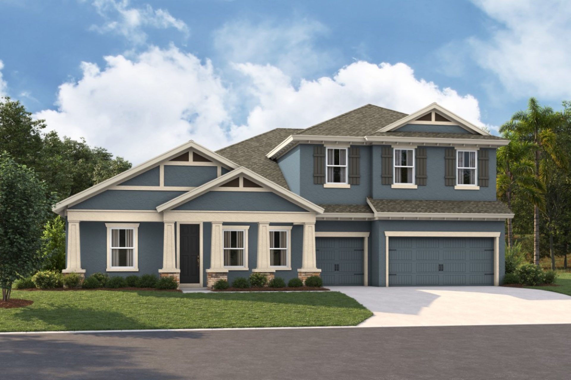 Key West II-68-5-Shingles-Craftsman-B-CRT4-Gen3-elev_IND web