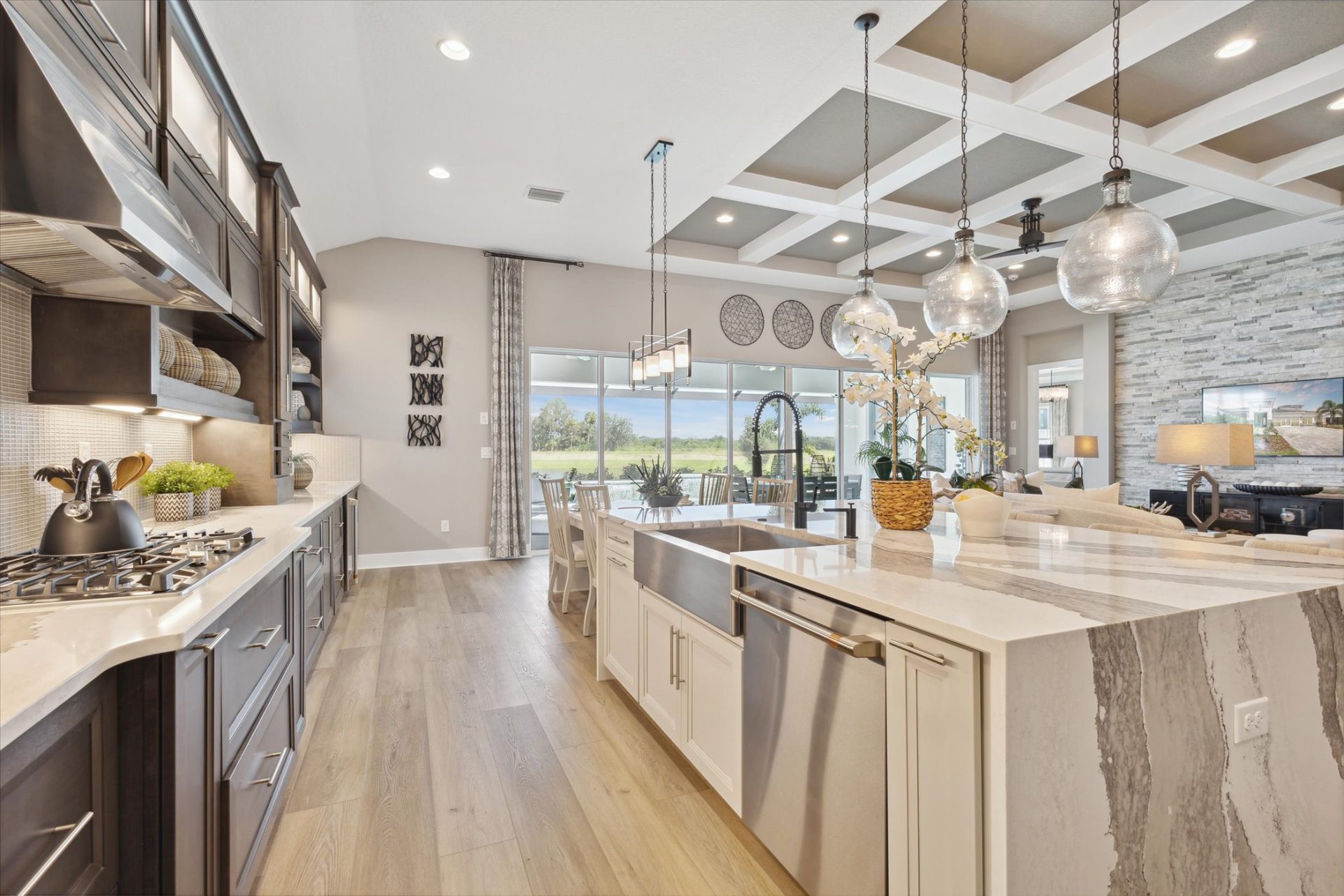 Gourmet Kitchen - Biscayne II at North River Ranch