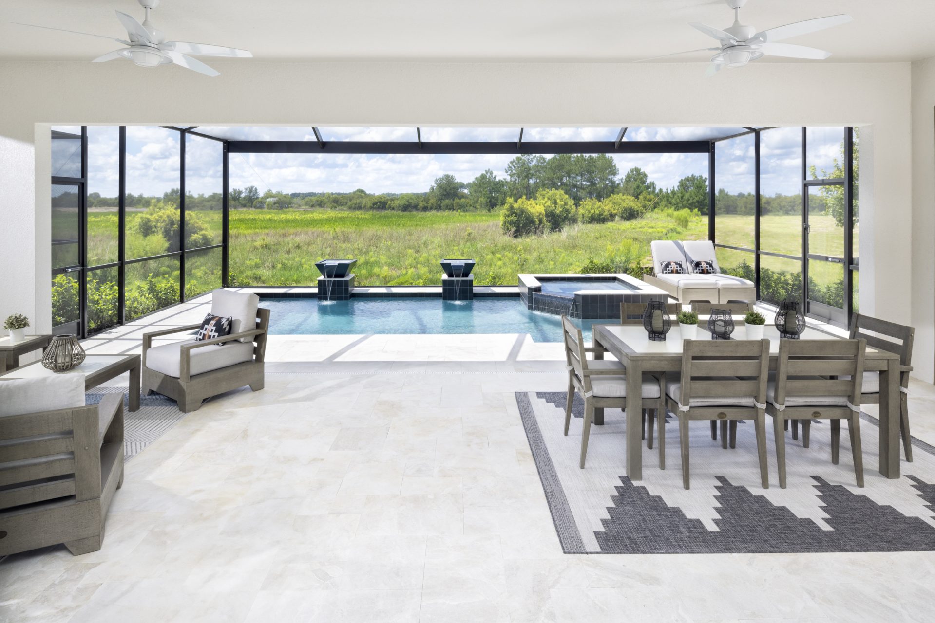 Outdoor Living - Biscayne II at Mirada