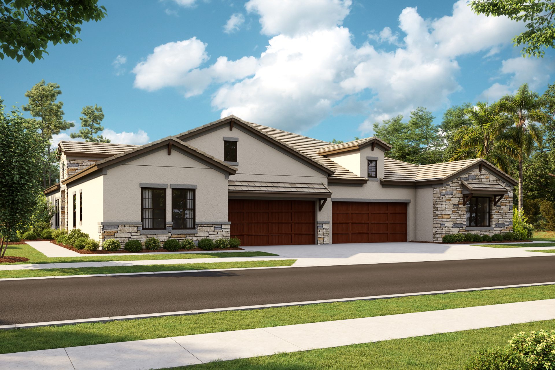 Vinoy - Tuscan A/B - TUS10 Color Scheme - Flat Tile