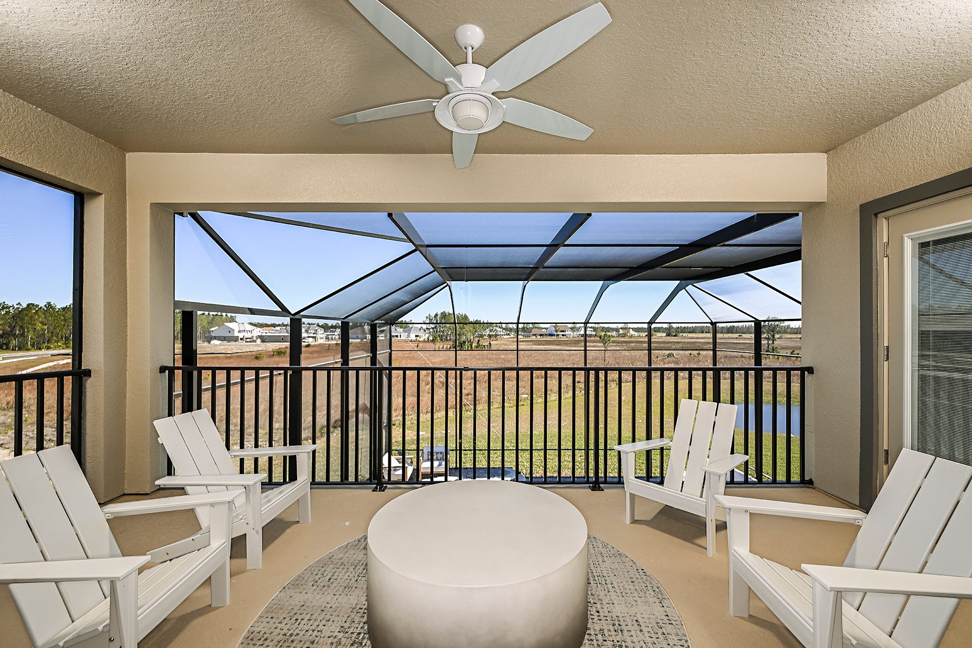 Outdoor Living Second Floor - Granada II at Two Rivers