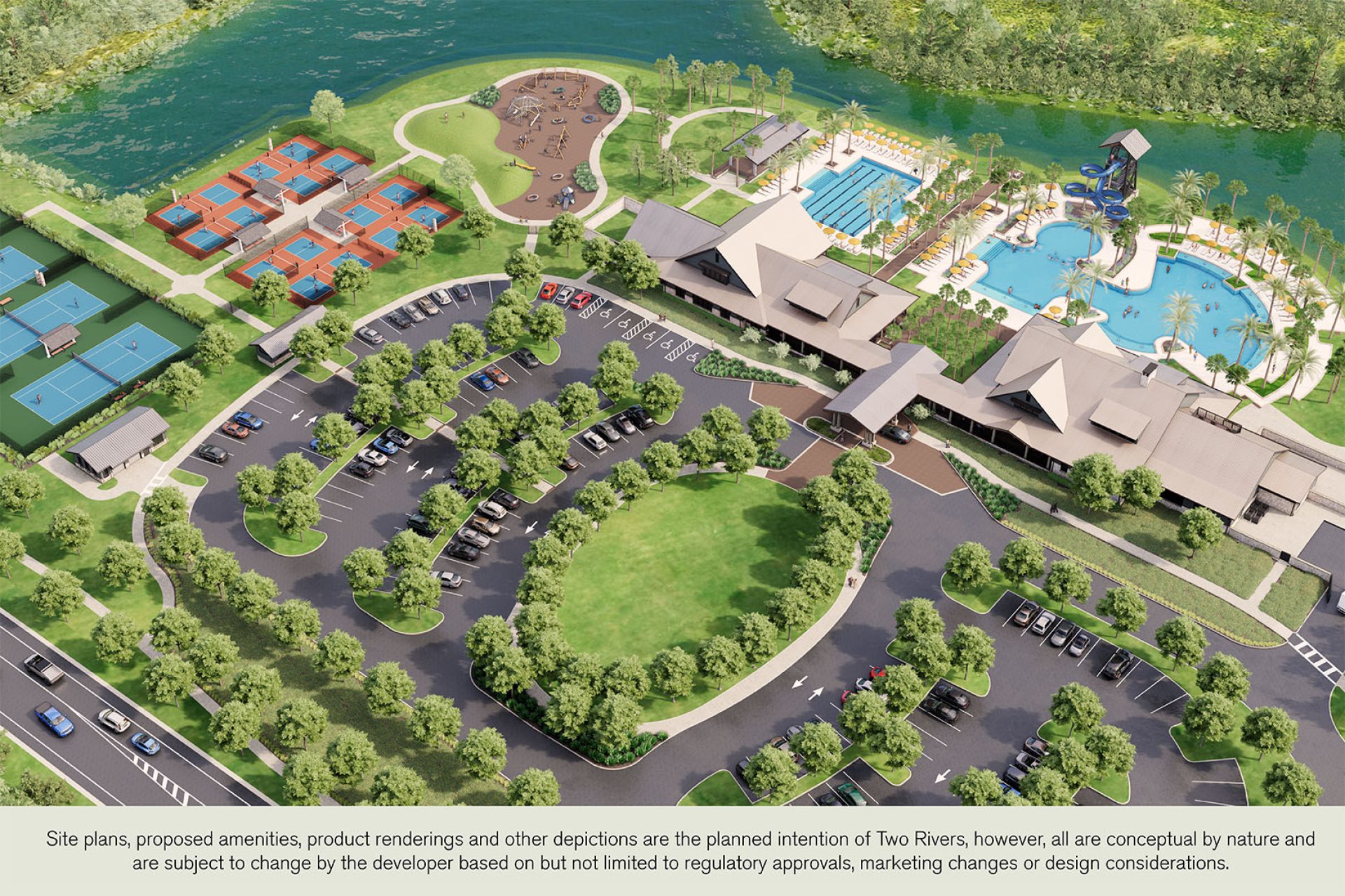 The Landing rendering