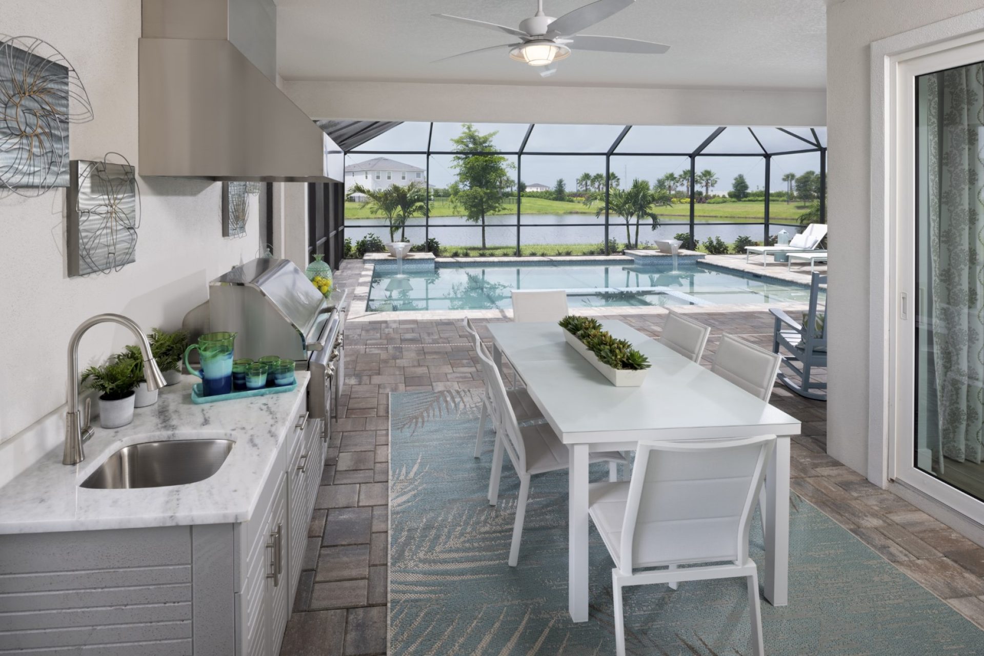 Lanai Pool - Egret III at Star Farms