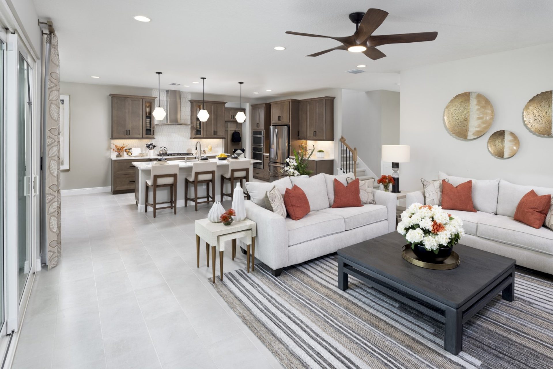 Great Room and Kitchen - Pelican at Star Farms