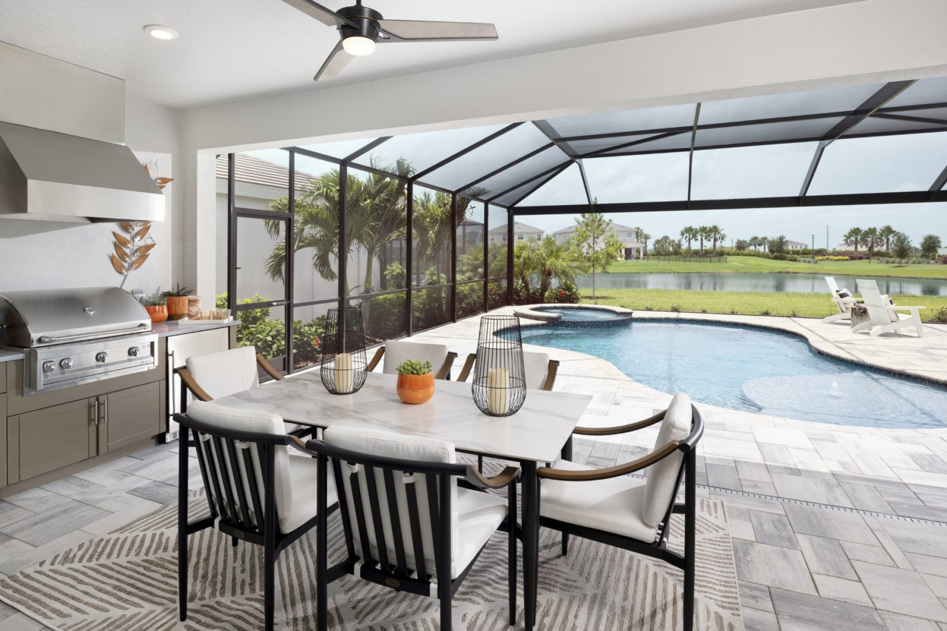 Lanai and Pool - Pelican at Star Farms
