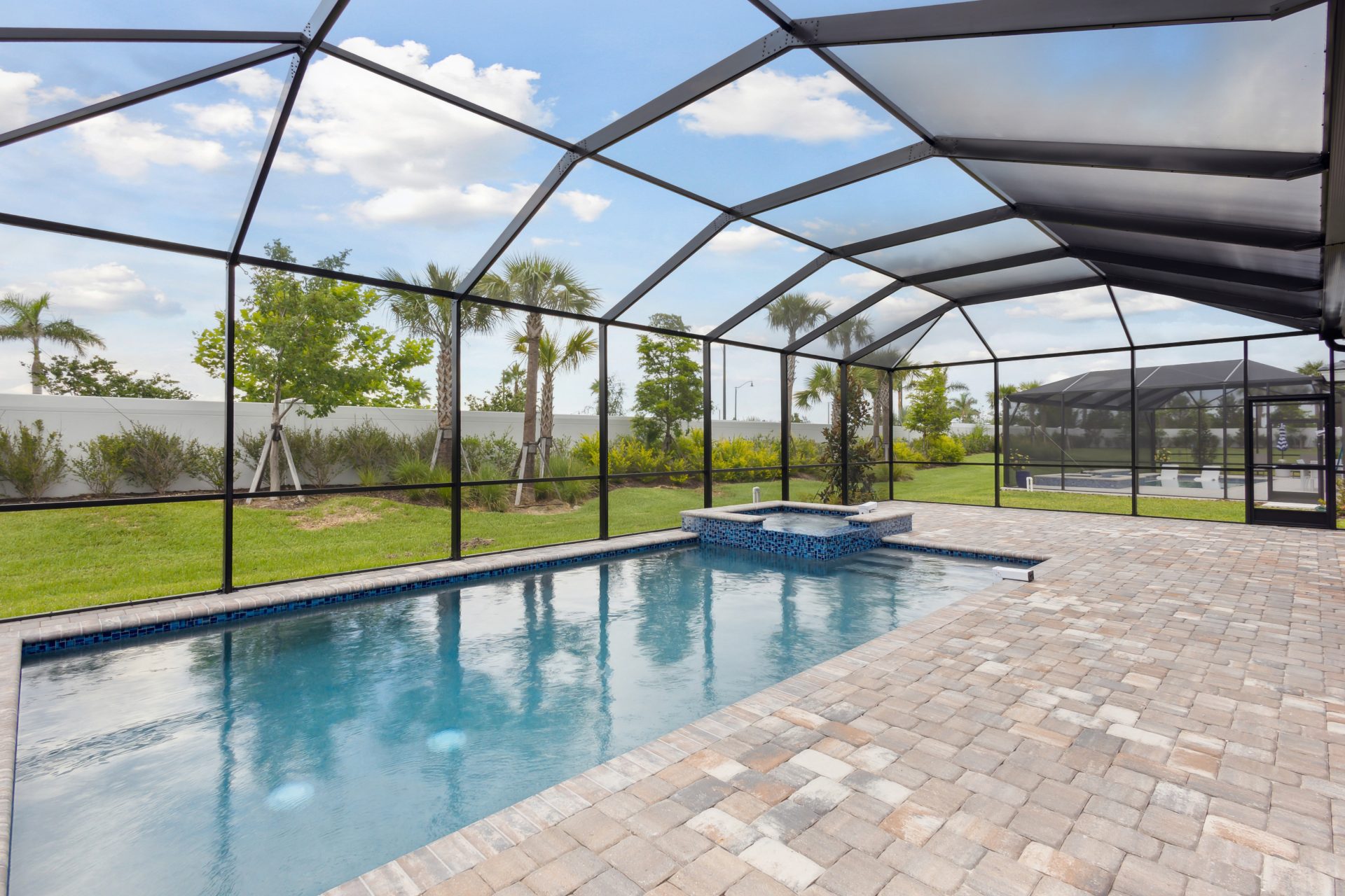 Lanai and Pool - 17555 Glistening Court