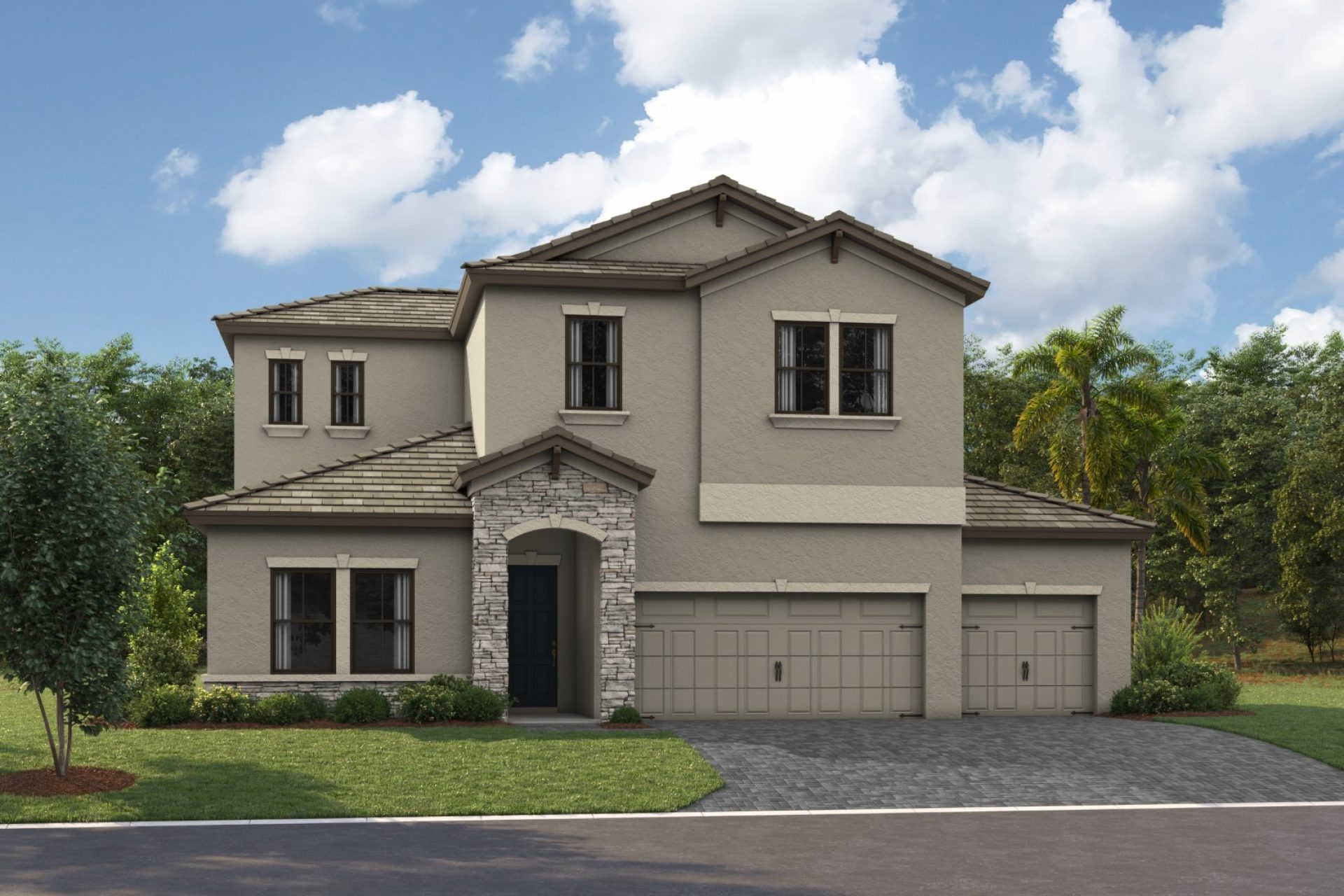 Longboat II-Flat tile-European Country - EUC1 Color Scheme