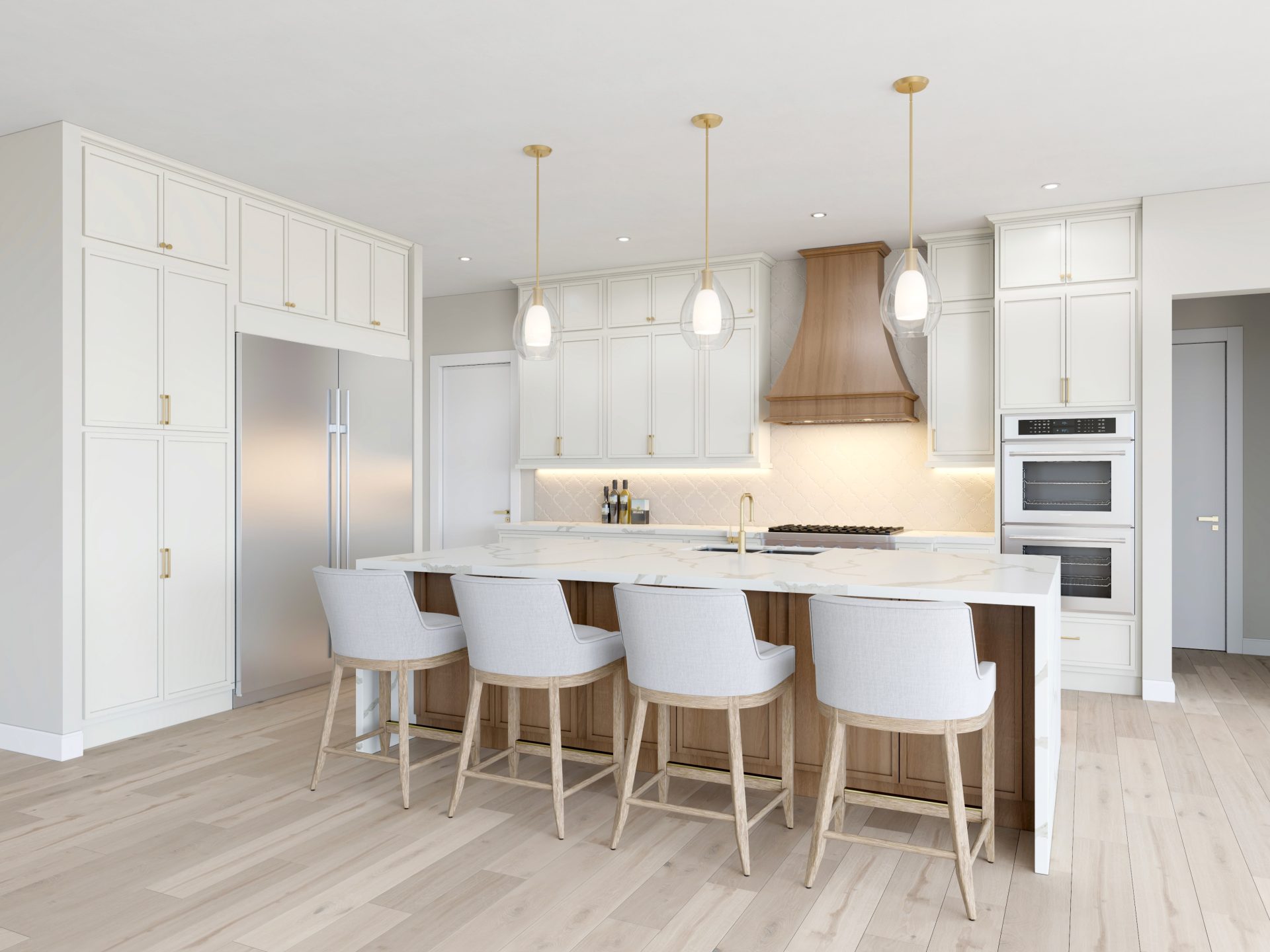 Kitchen - Alabaster River Rock