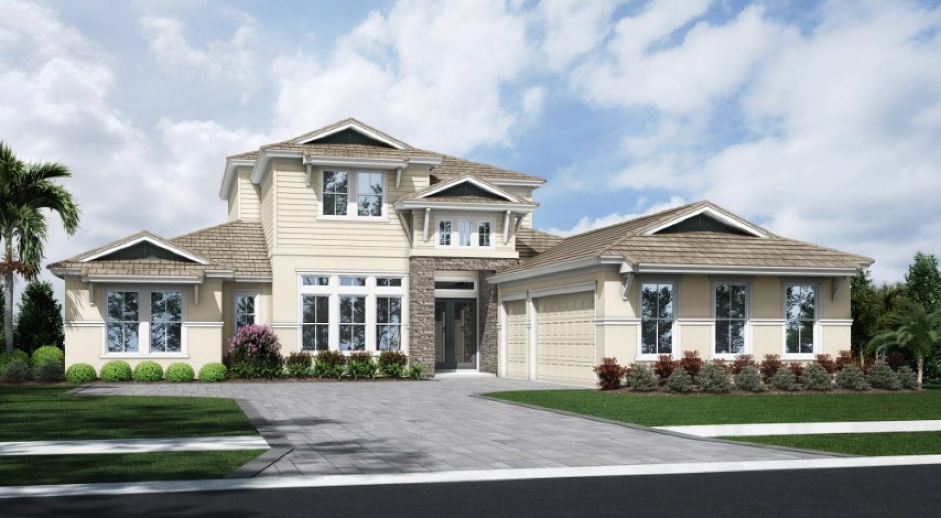 Lombardy Grande II-Flat Tile-Coastal D - MPC7 Color Scheme