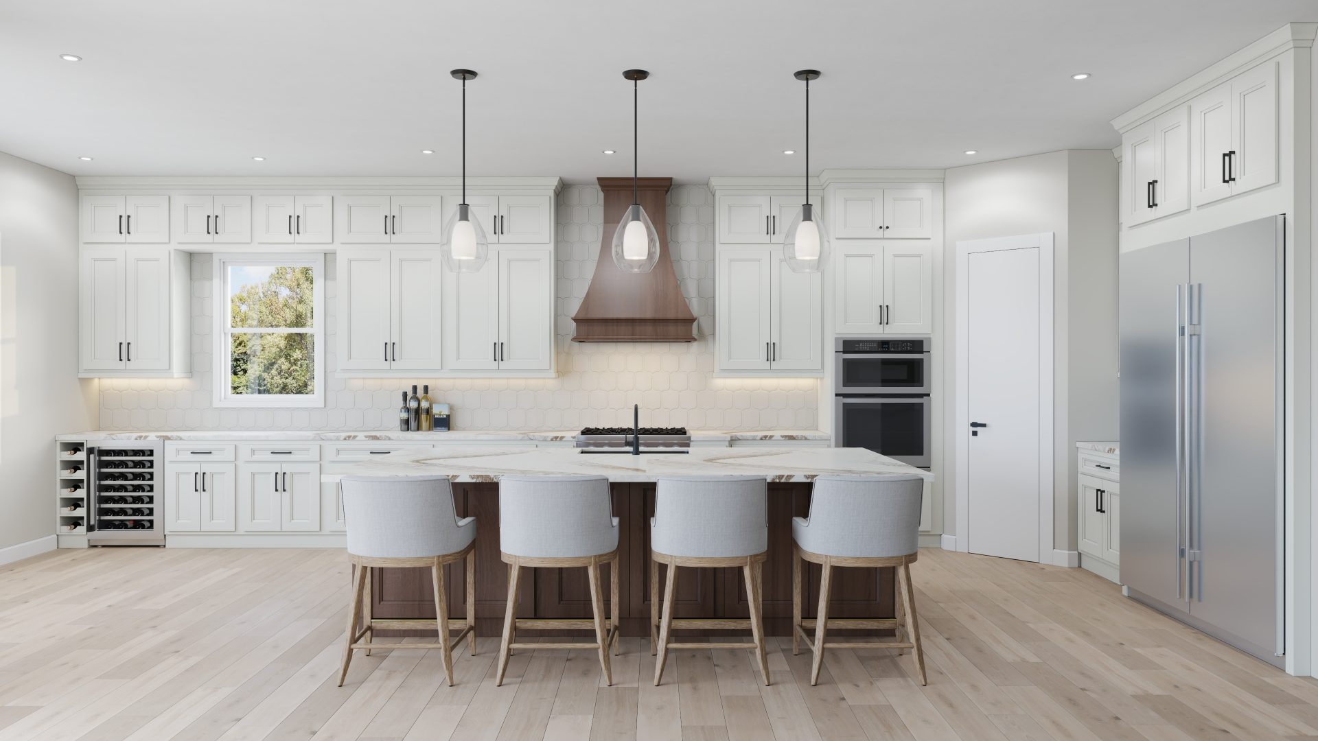 Madeira A Kitchen Rendering