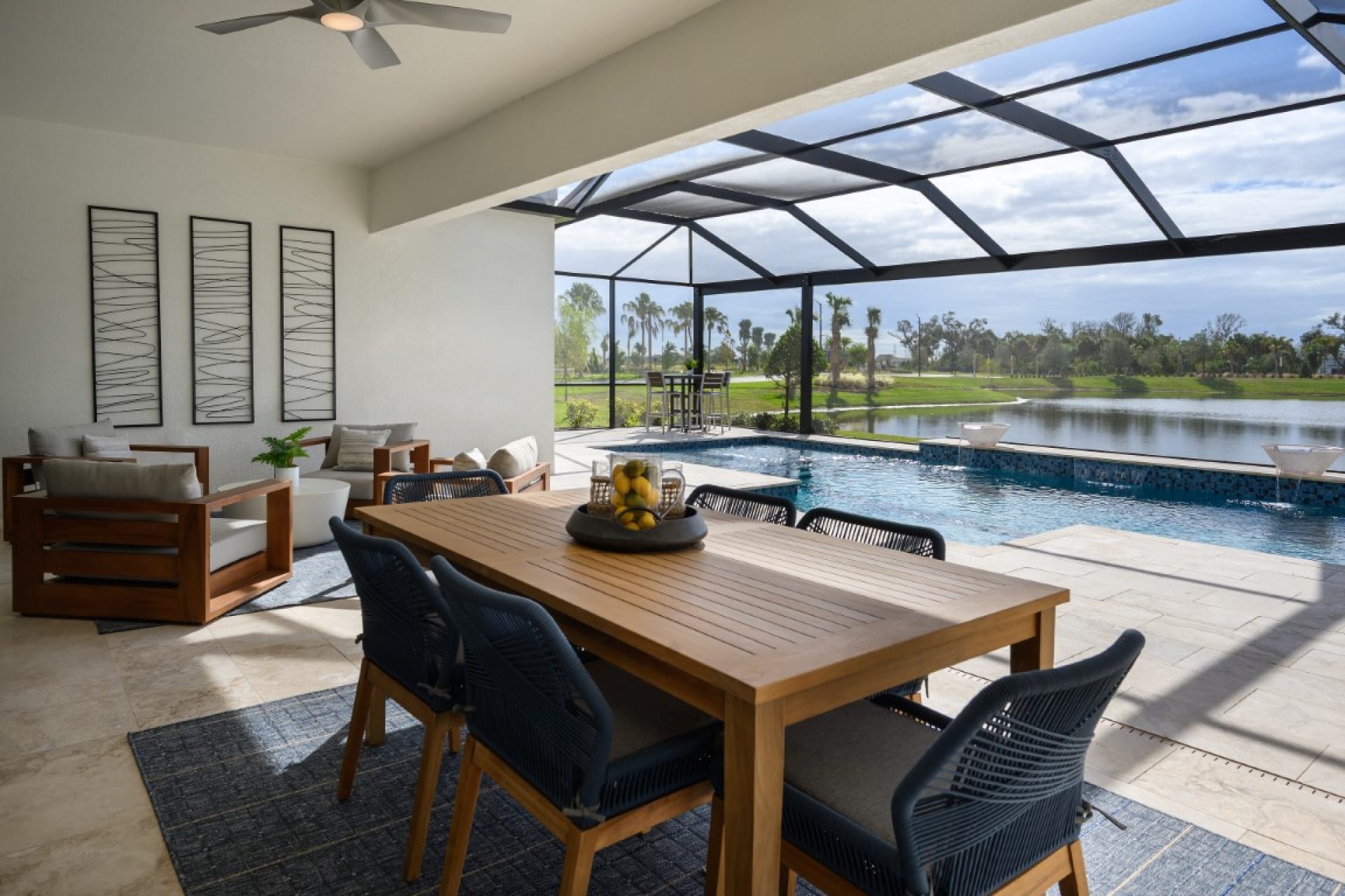 Cedar Key II at Oakfield - Covered Lanai