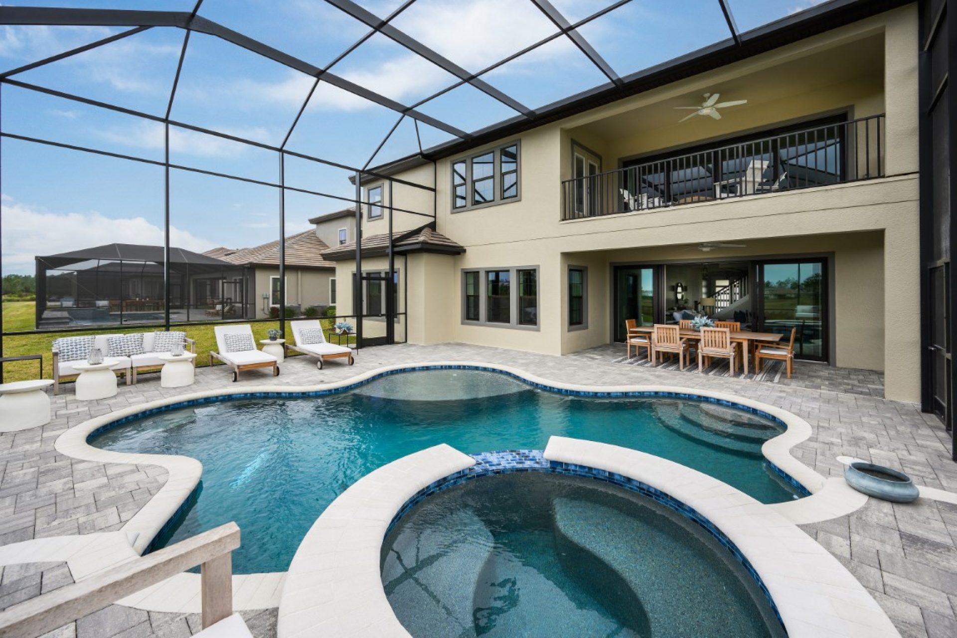 Granada II at Two Rivers - Pool and Covered Lanai