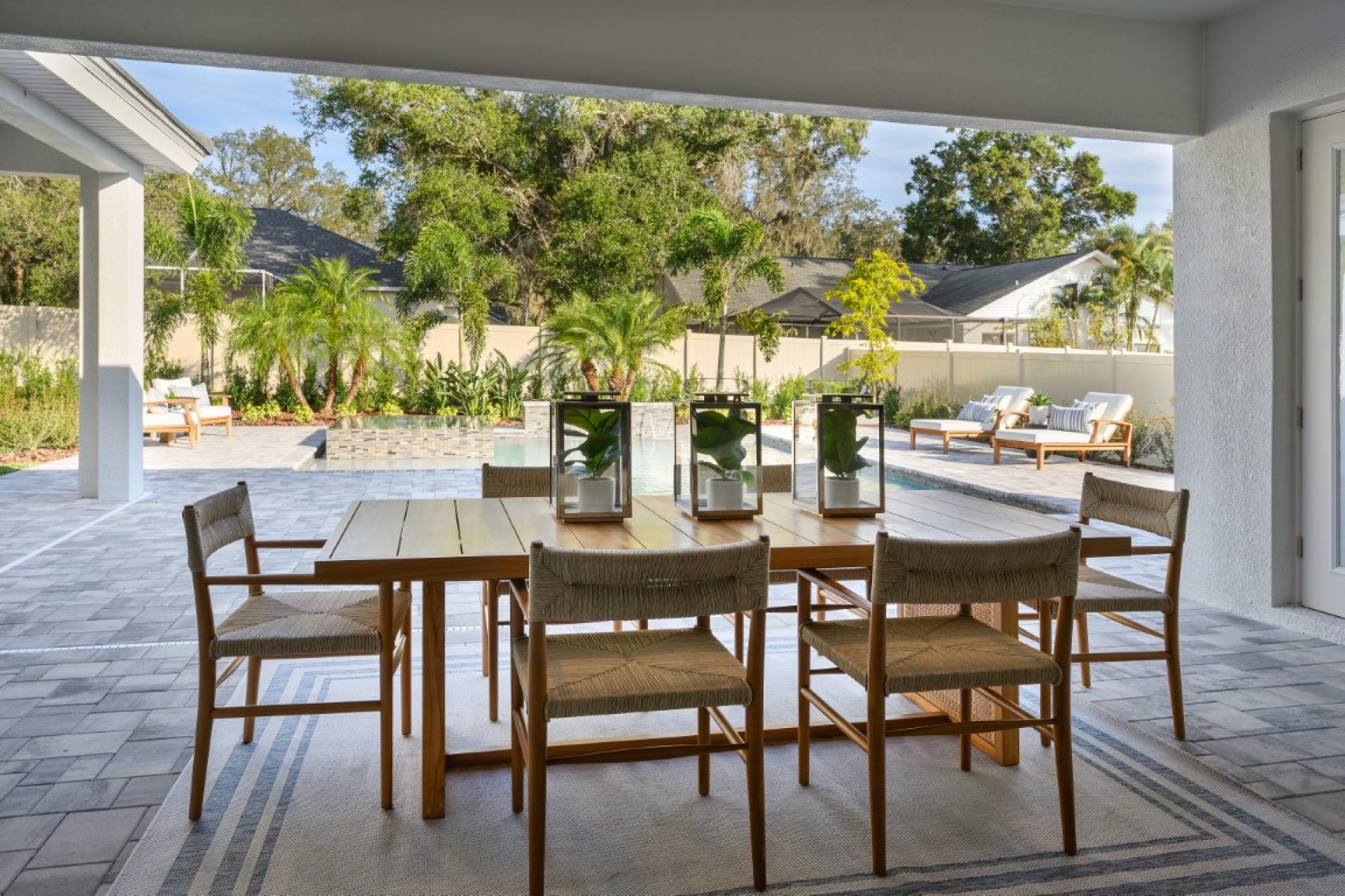 Key Largo II at Barrington Preserve - Covered Lanai