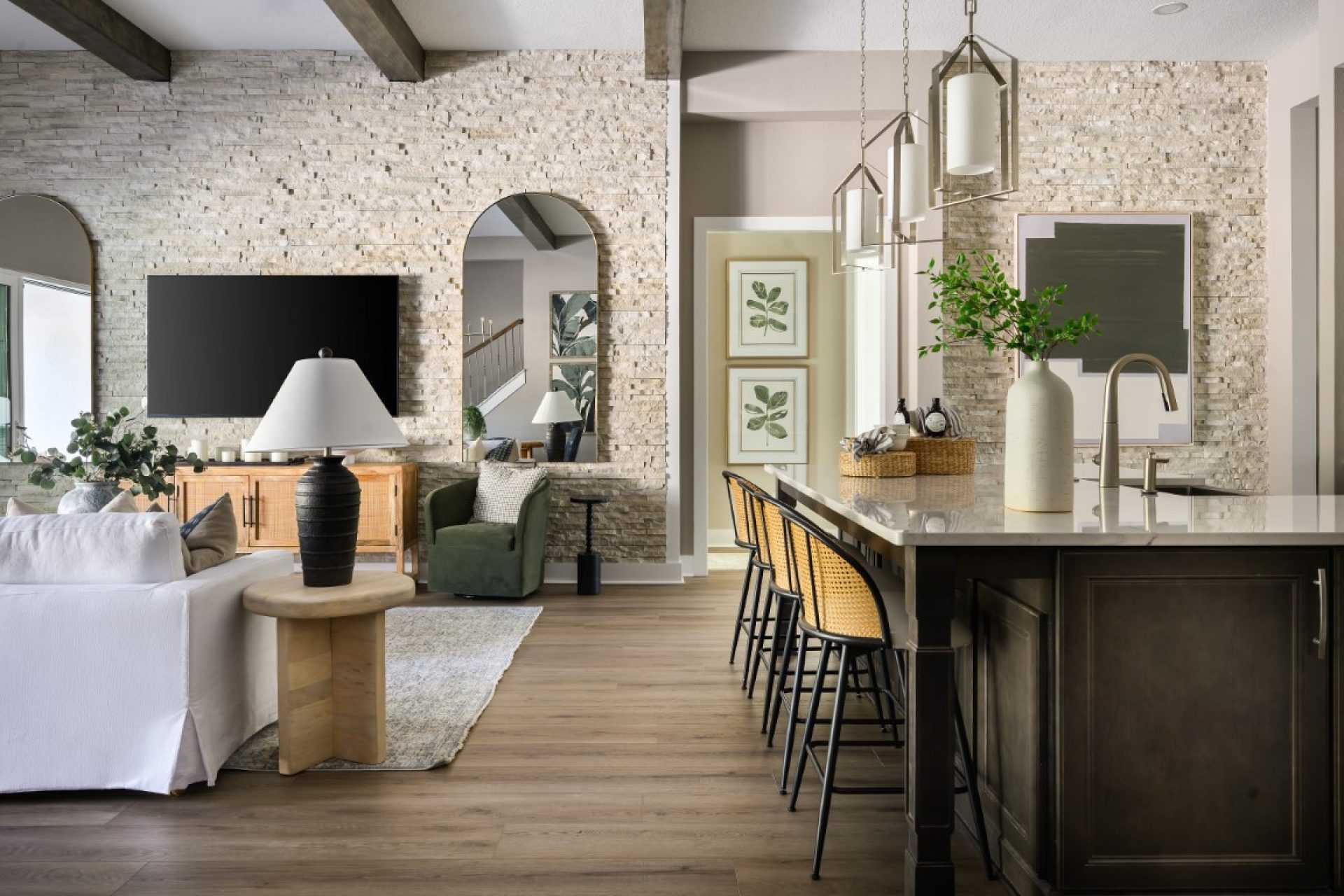 Key Largo II at Barrington Preserve - Gourmet Kitchen and Grand Room