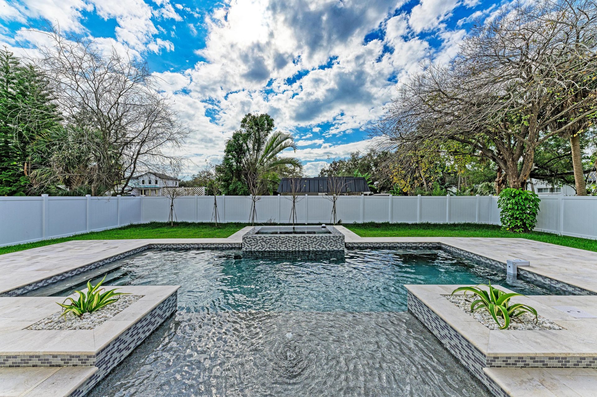 Pool Area and Hot Tub