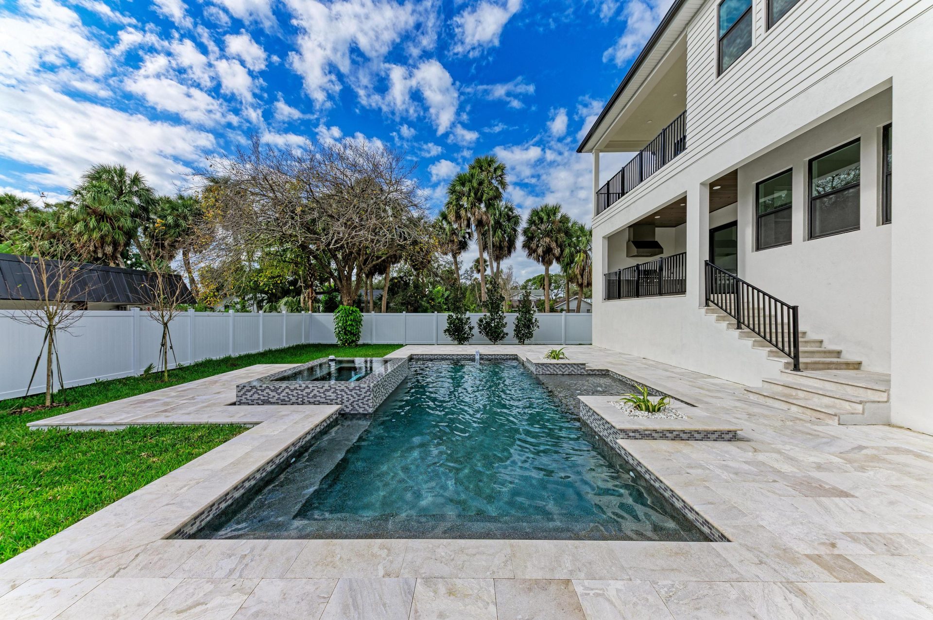 Pool Area and Hot Tub