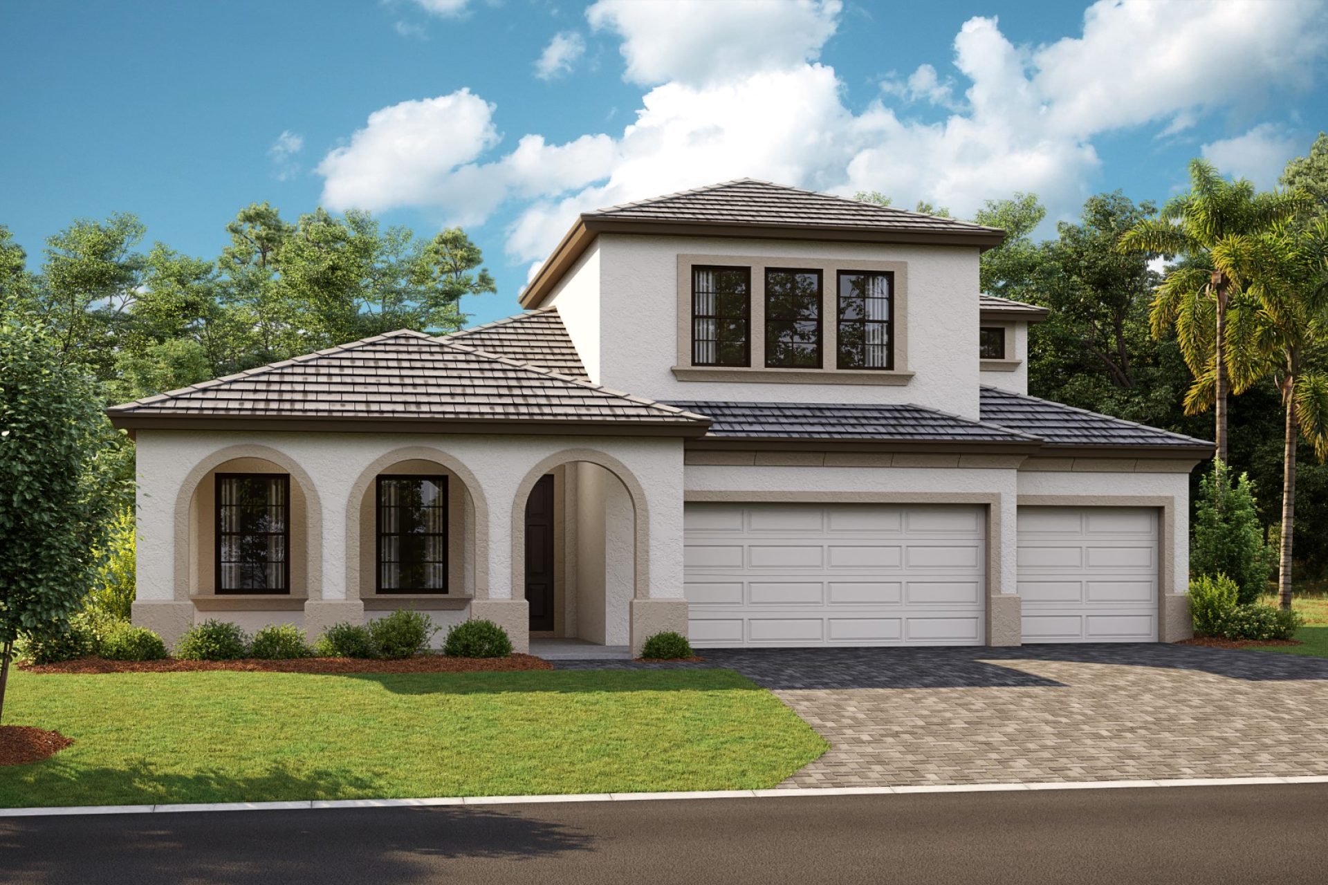 Hyde Park IV - Mediterranean B - FMD3 Color Scheme - Flat Tile