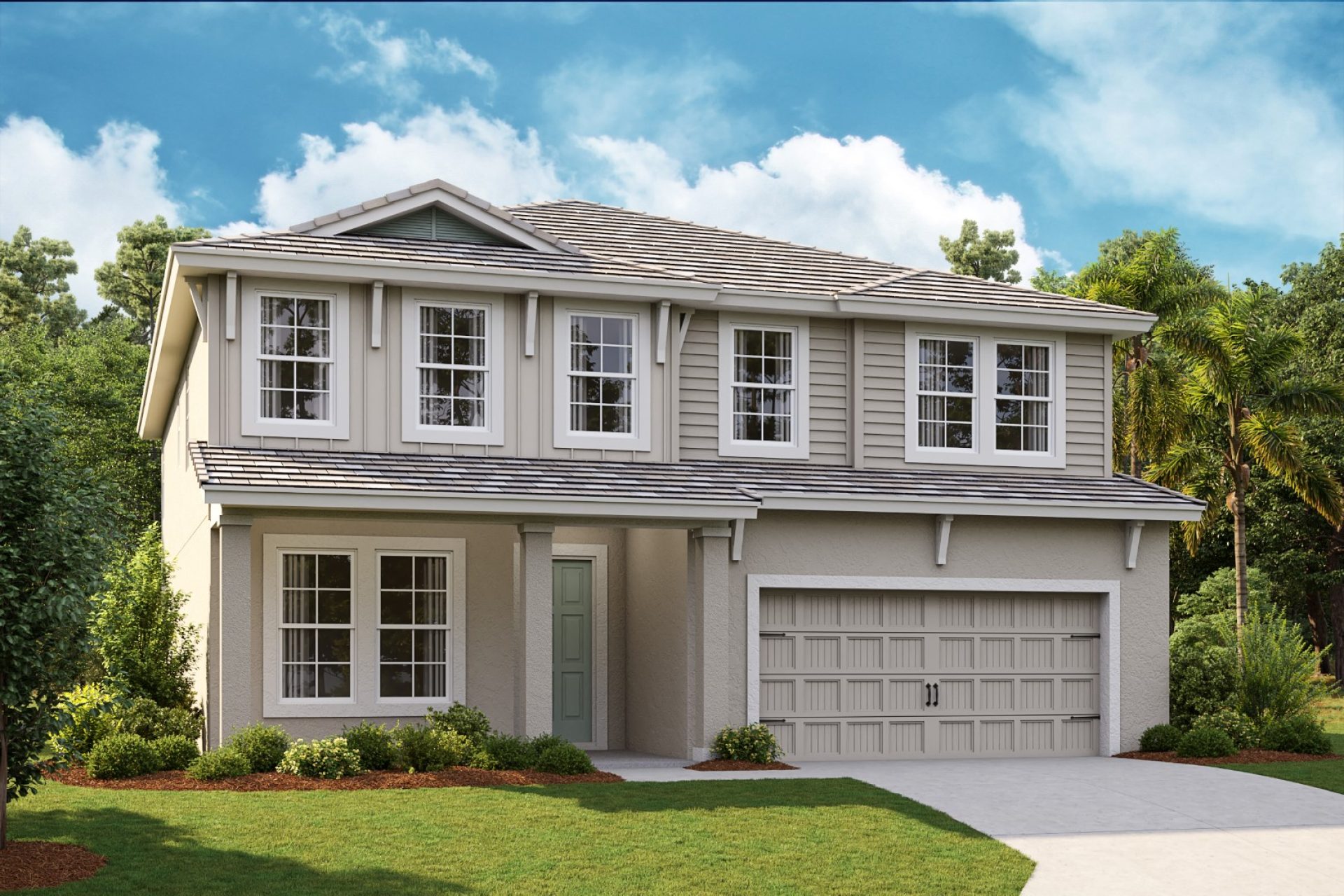 Avocet II - Coastal C - COA9 Color Scheme - Flat Tile