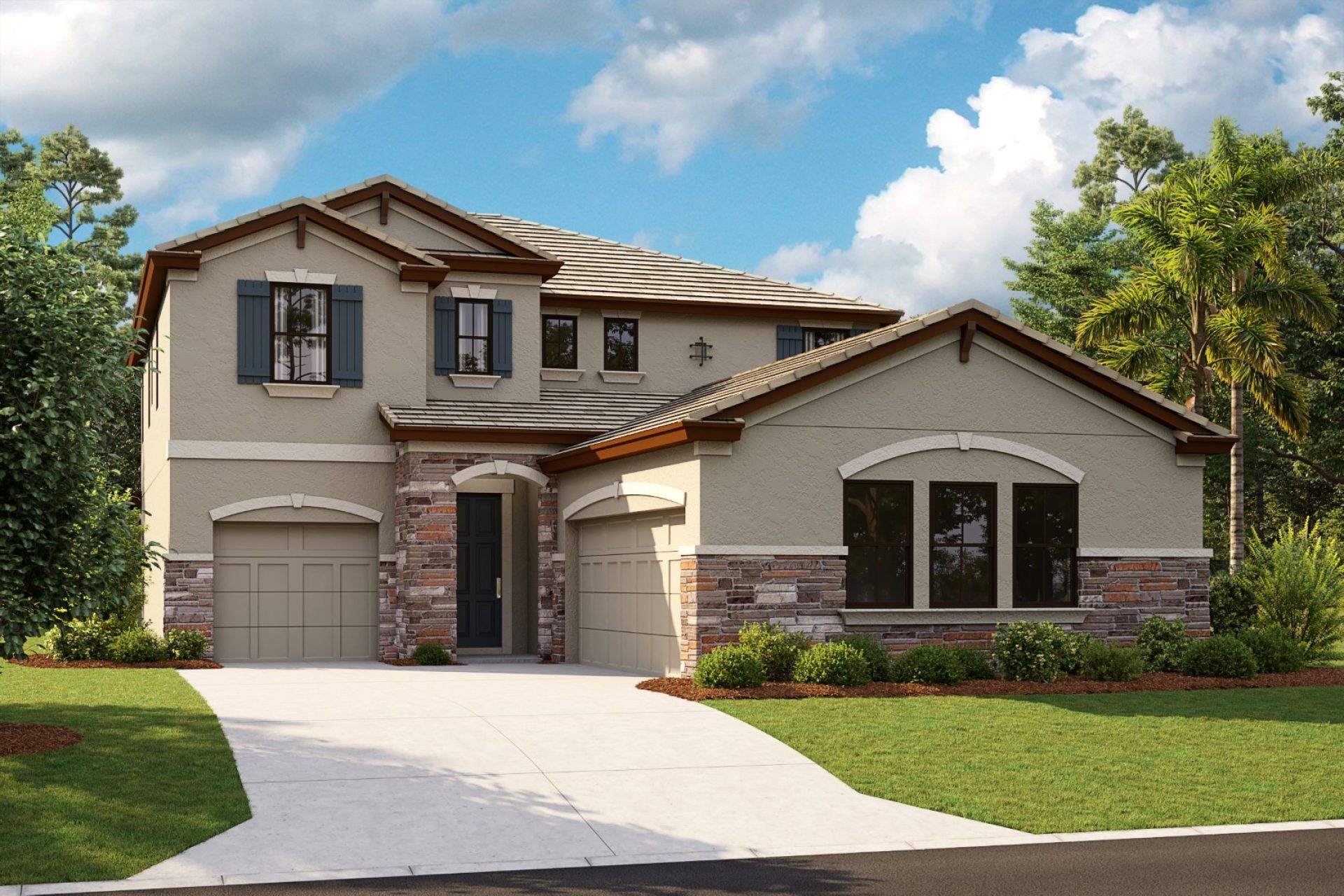 Ballast Point - European Country A - EUC1 Color Scheme - Flat Tile