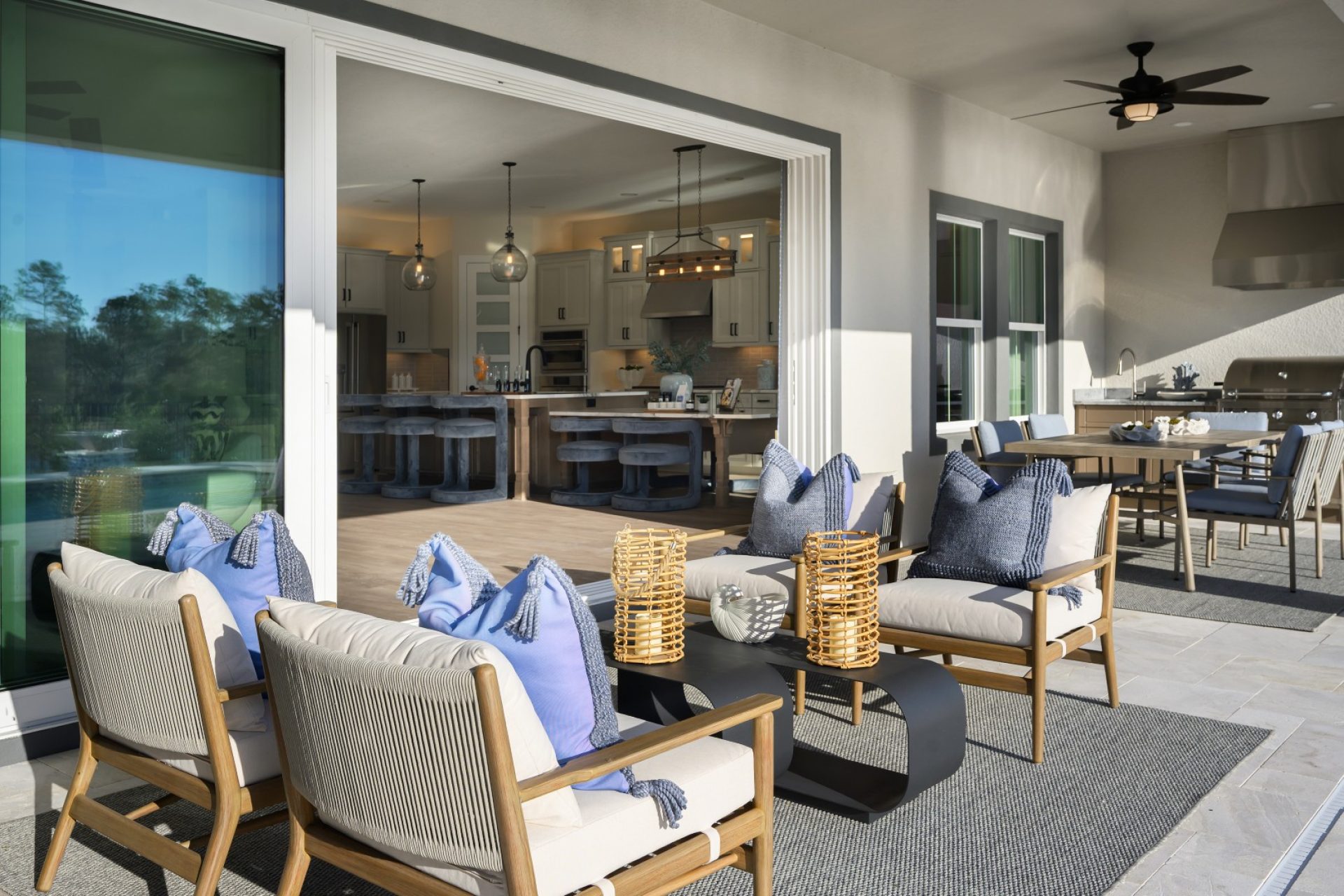 Madeira III at Pasadena Woods | Covered Lanai