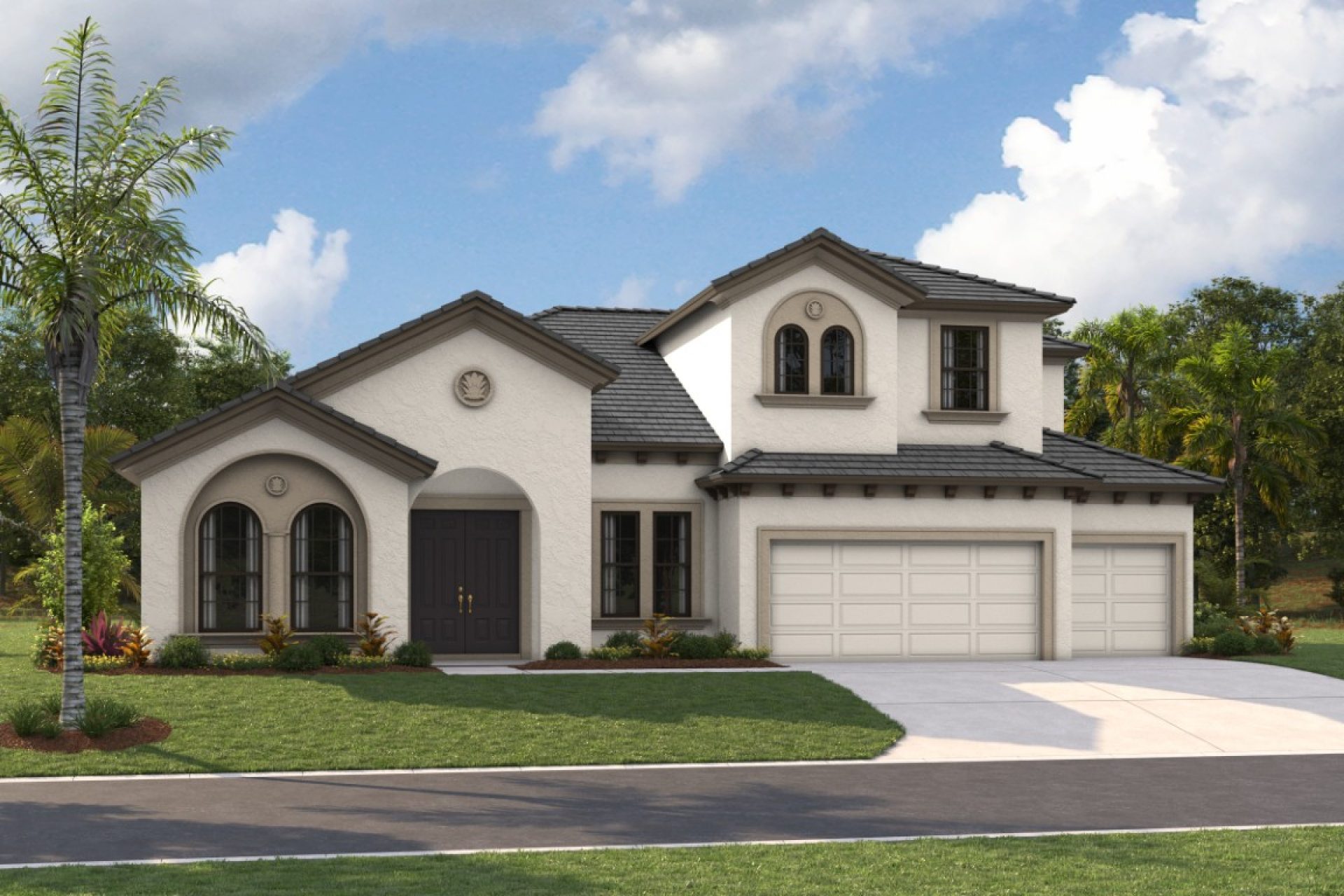 Key Largo II-Flat Tile-Mediterranean-E-Concrete-FMD3 Color Scheme