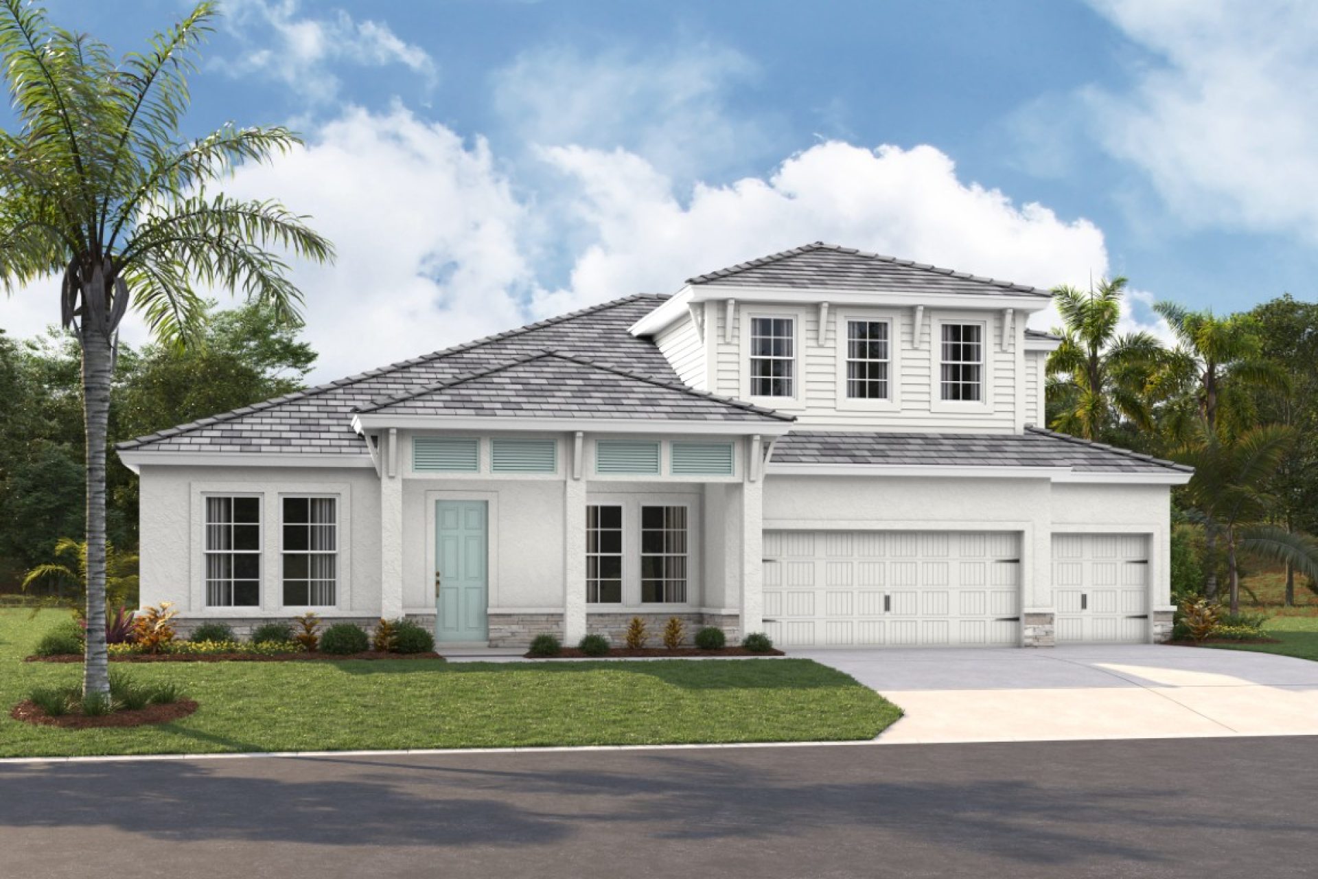 Key Largo II-Coastal-B-Flat Tile-COA2 Color Scheme