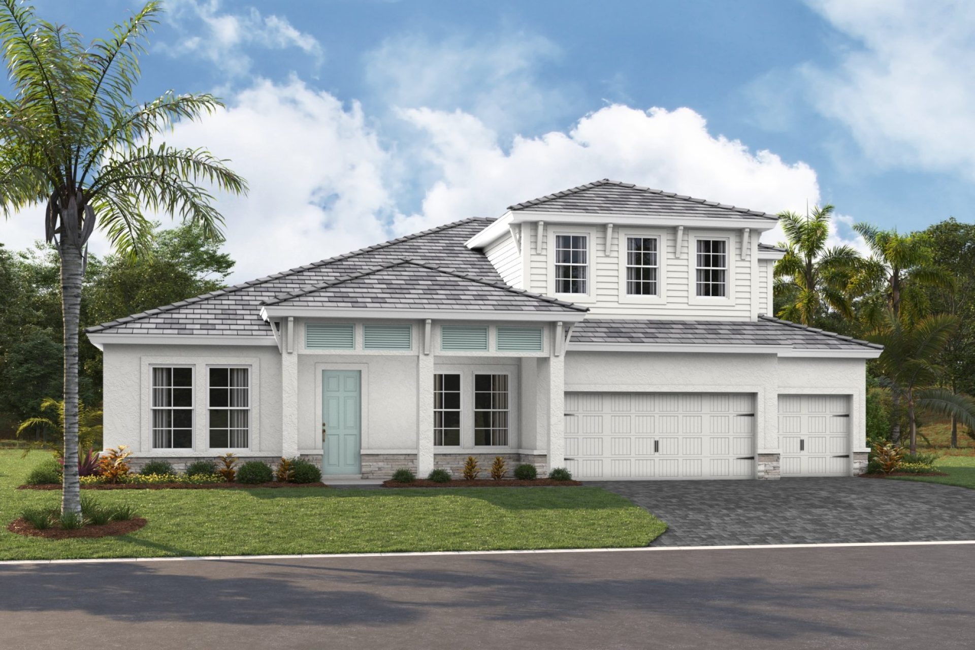 Key Largo II-Coastal-B-Flat Tile-COA2 Color Scheme