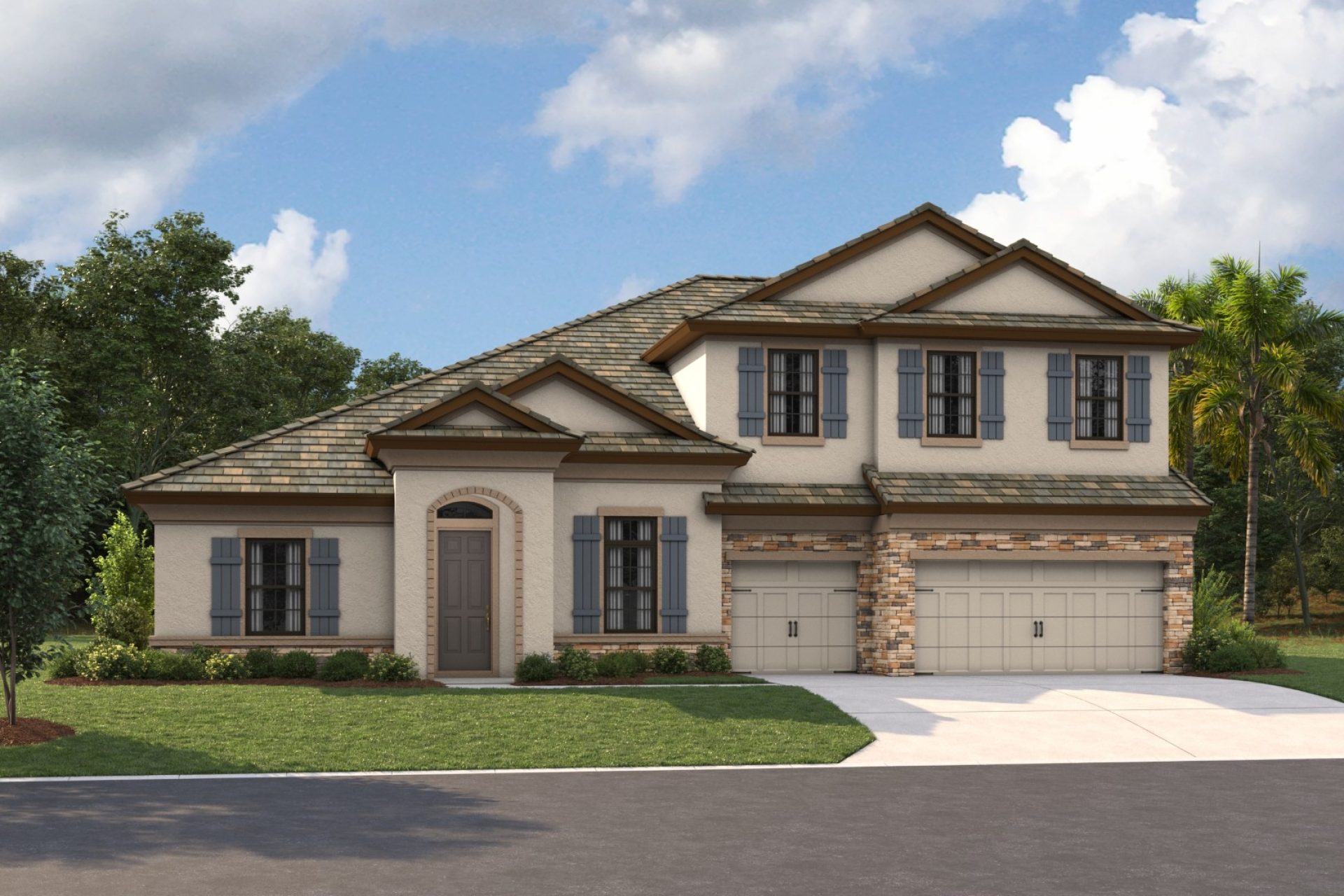 Key West II -Flat Tile-European Country A-EUC2 Color Scheme