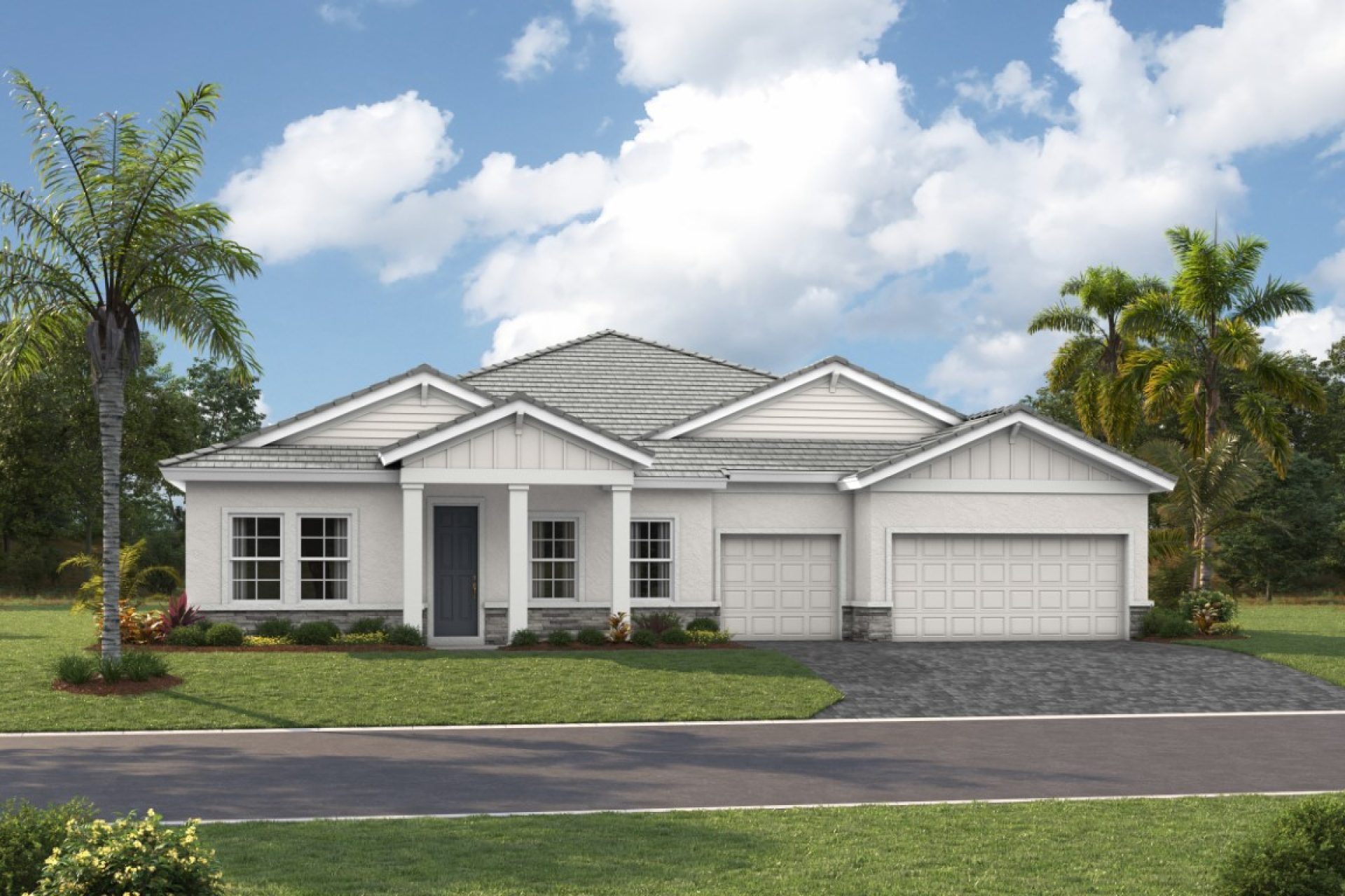 Key West I-Flat Tile-Coastal-D-Coastal 10 Color Scheme