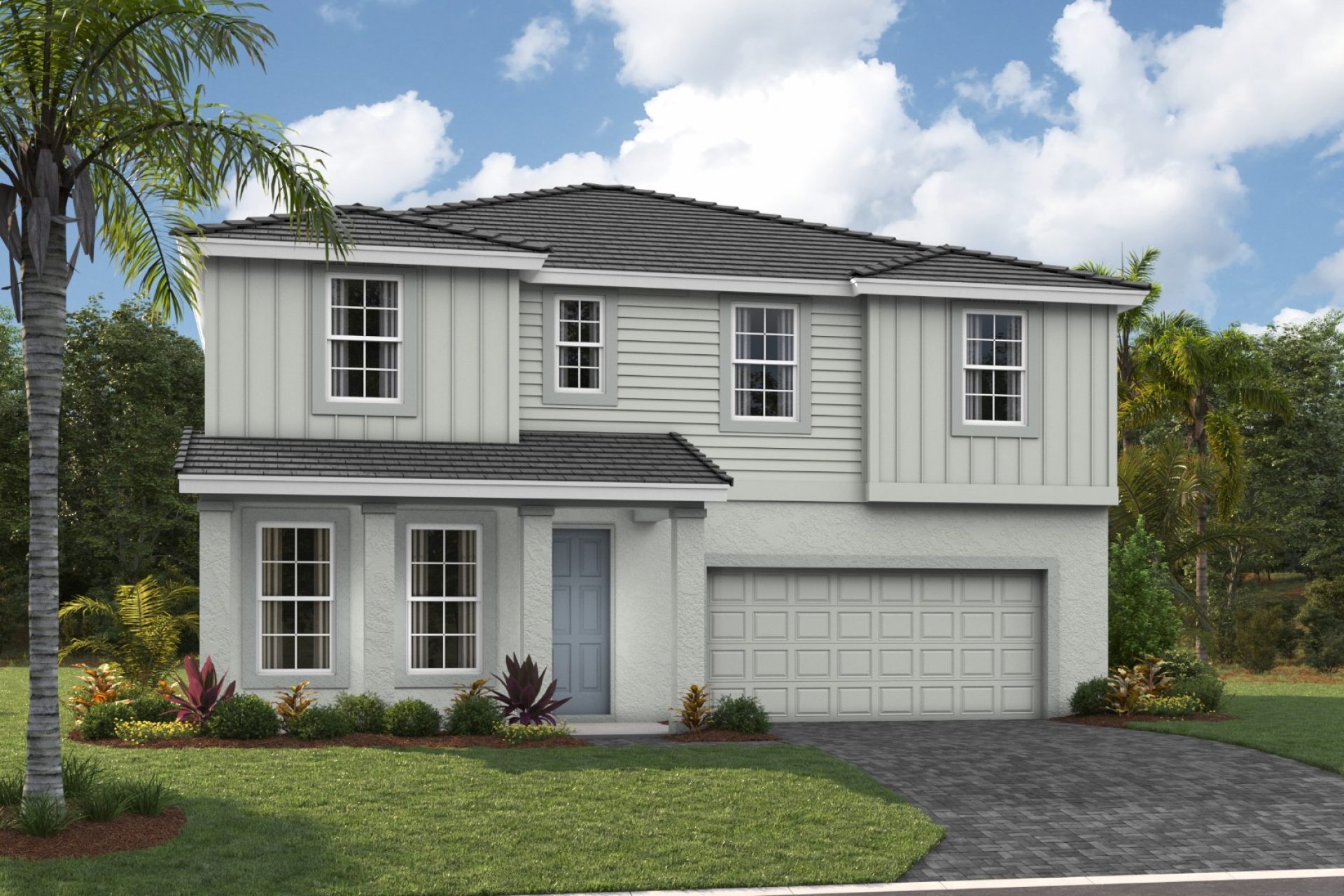 Kingfisher-Flat Tile-Coastal-D-COA4 Color Scheme