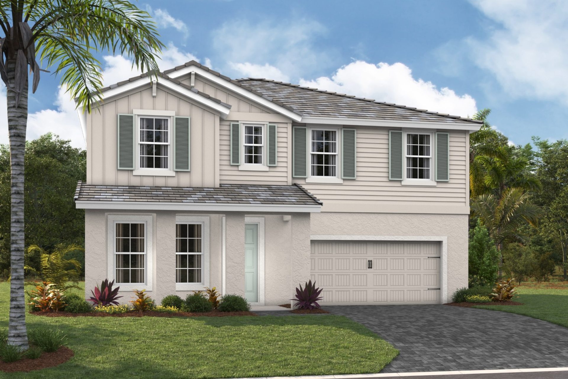 Kingfisher-Flat Tile-Coastal-E-COA6 Color Scheme