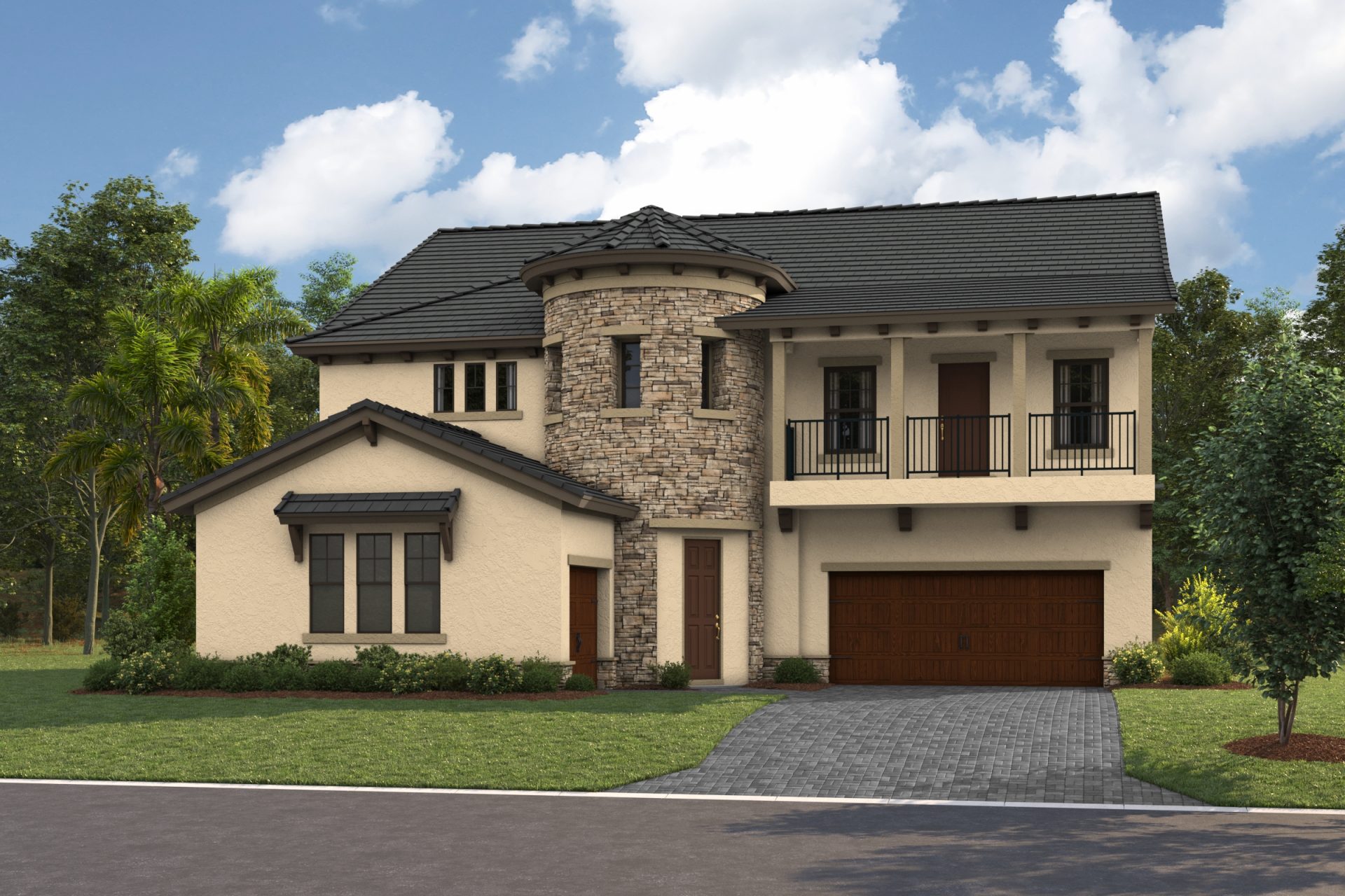 Madeira III-Flat Tile-Tuscan-A-TUS3 Color Scheme