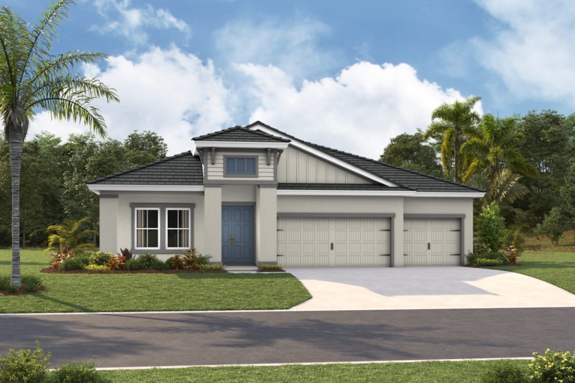 Bayport I - Coastal E - COA11 Color Scheme - Flat Tile