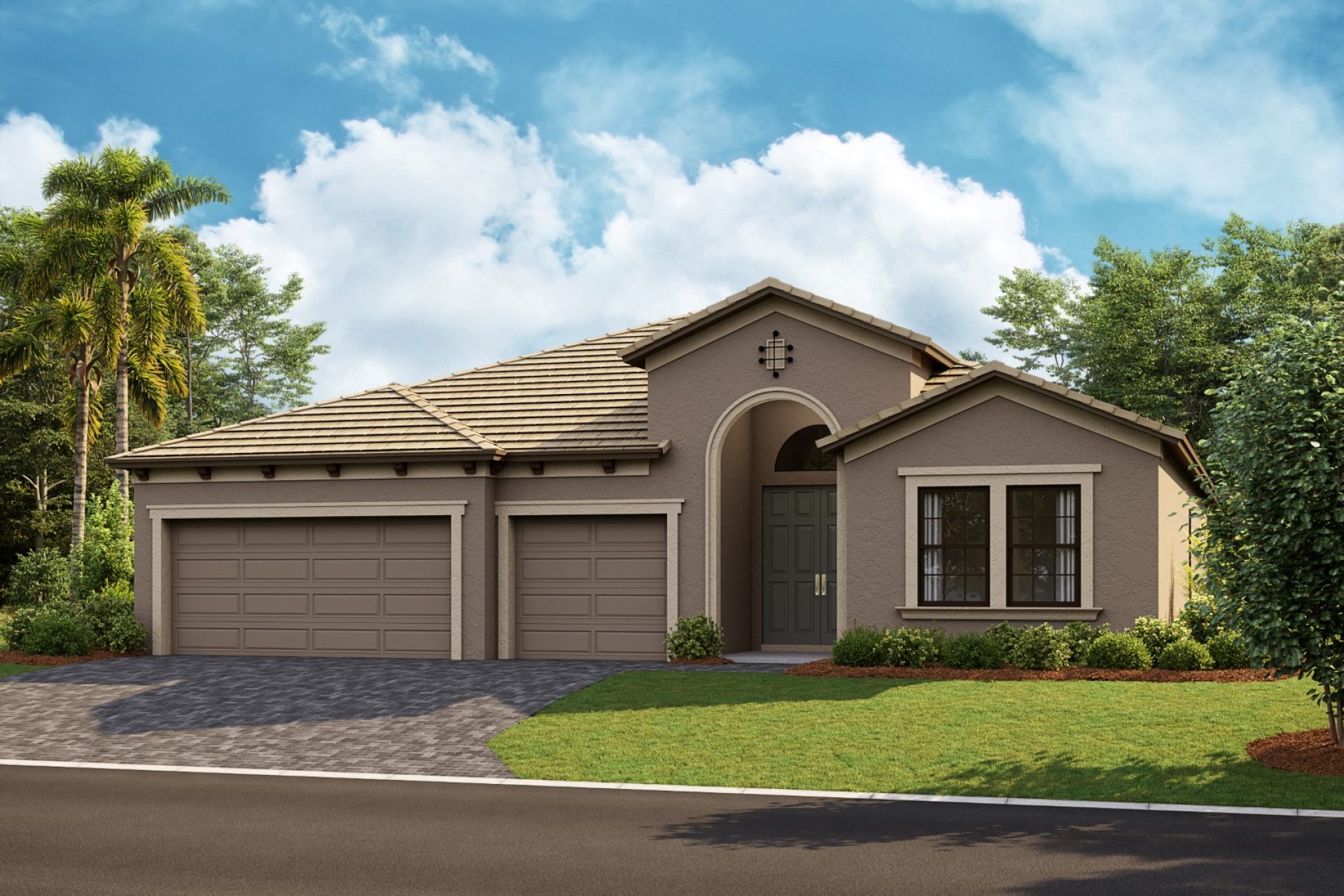 Bayshore I - Mediterranean B - FMD2 Color Scheme - Flat Tile