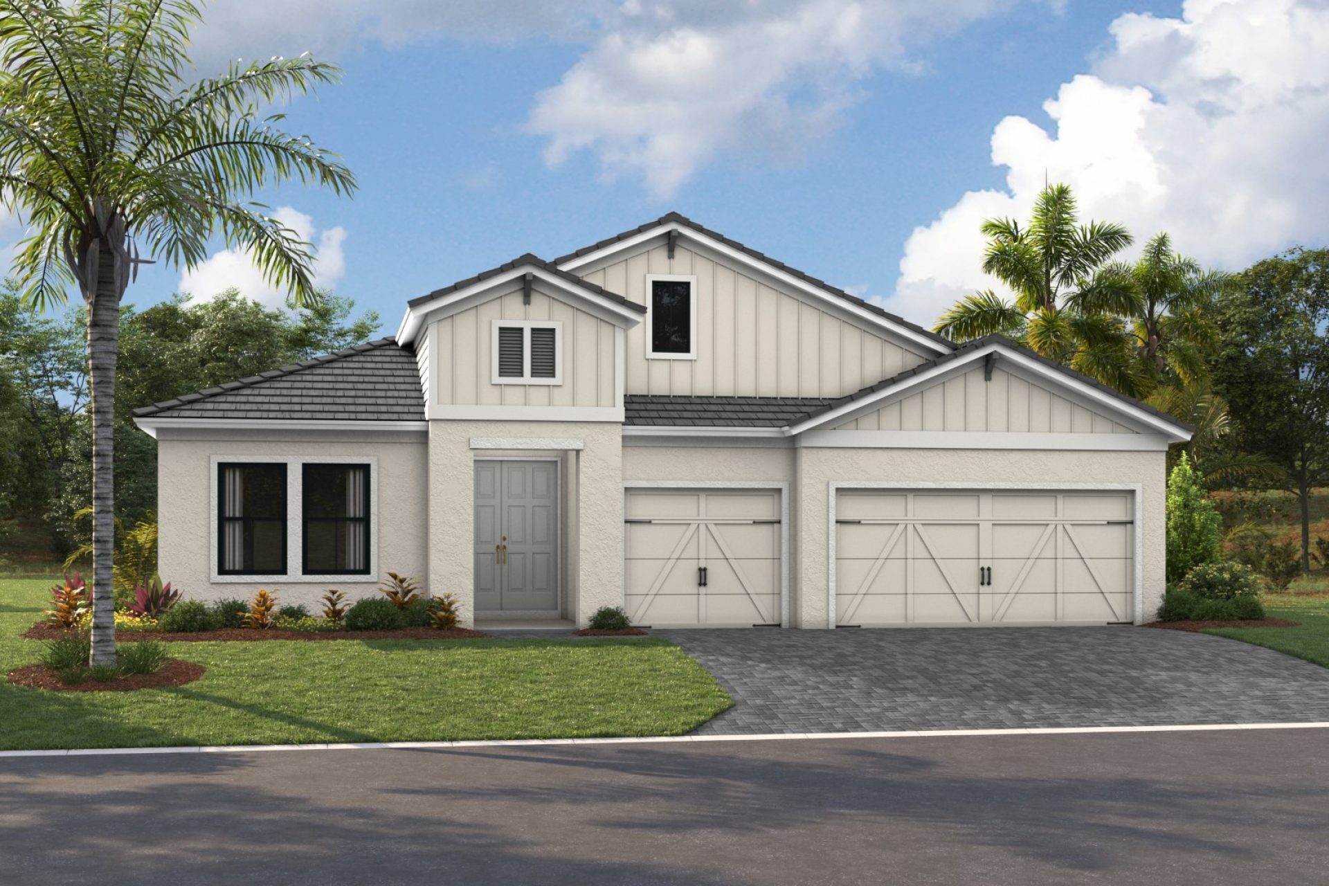 Bayshore I - Modern Farmhouse - MFH1 Color Scheme - Flat Tile