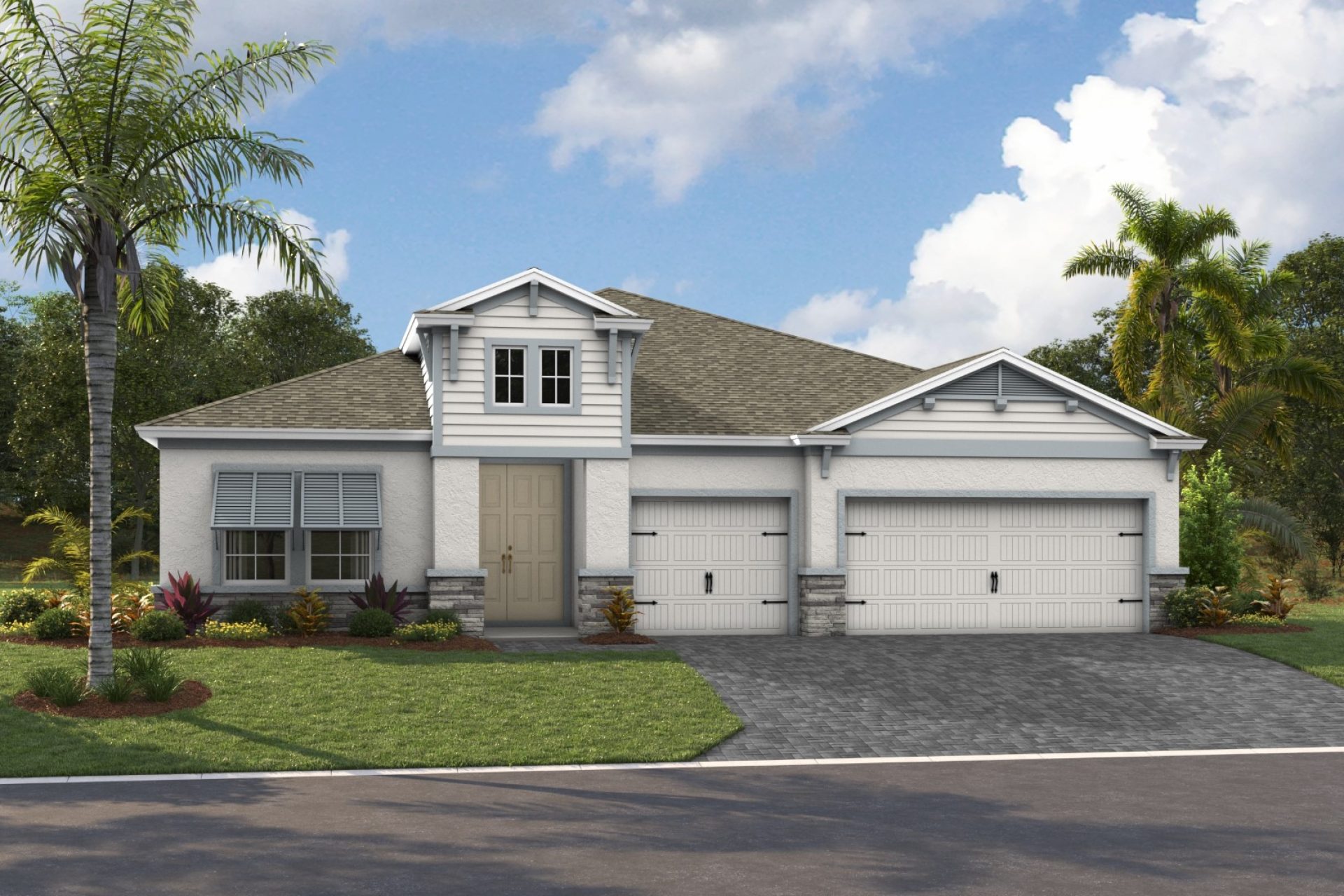 Bayshore I - Coastal C - COA3 Color Scheme - Shingle