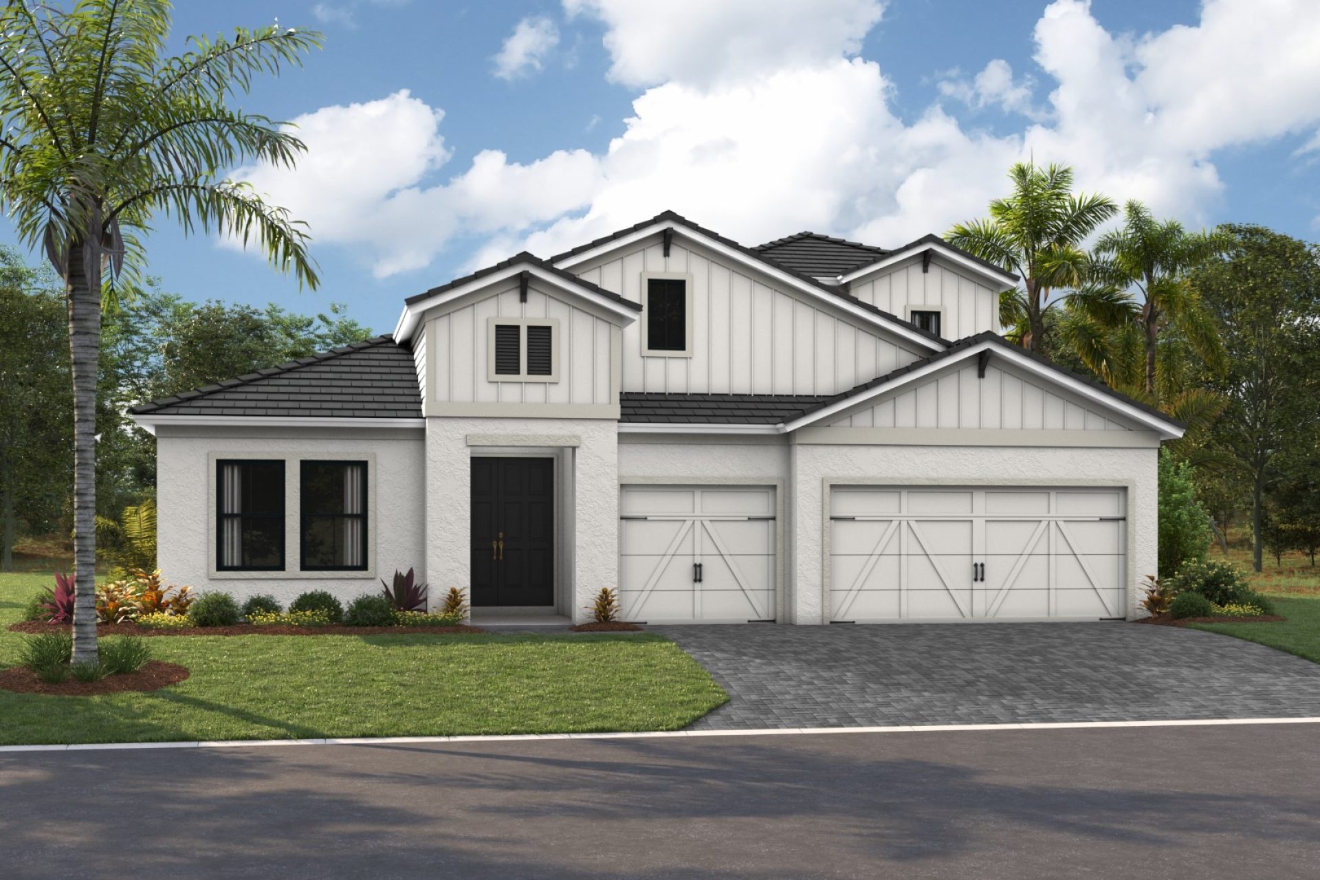 Bayshore II - Modern Farmhouse - MFH10 Color Scheme - Flat Tile