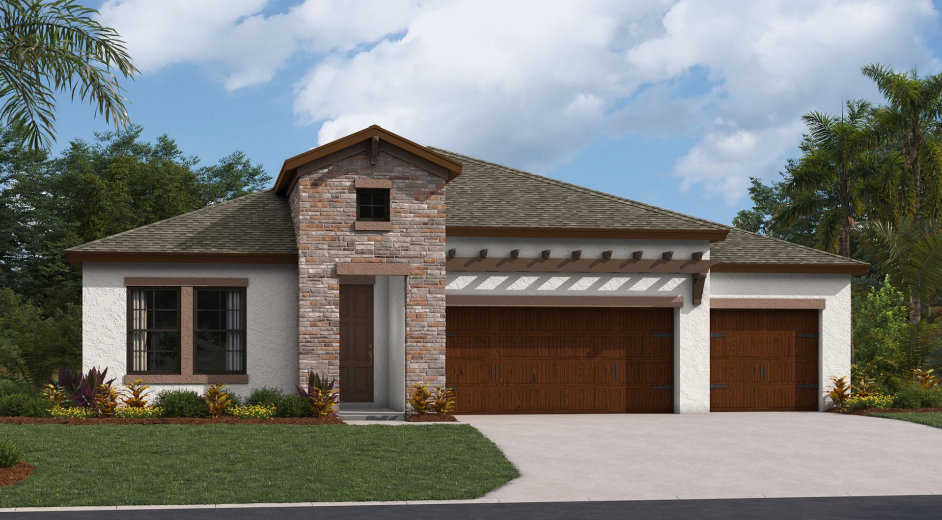 Bayside I - Tuscan A - TUS1 Color Scheme - Shingle