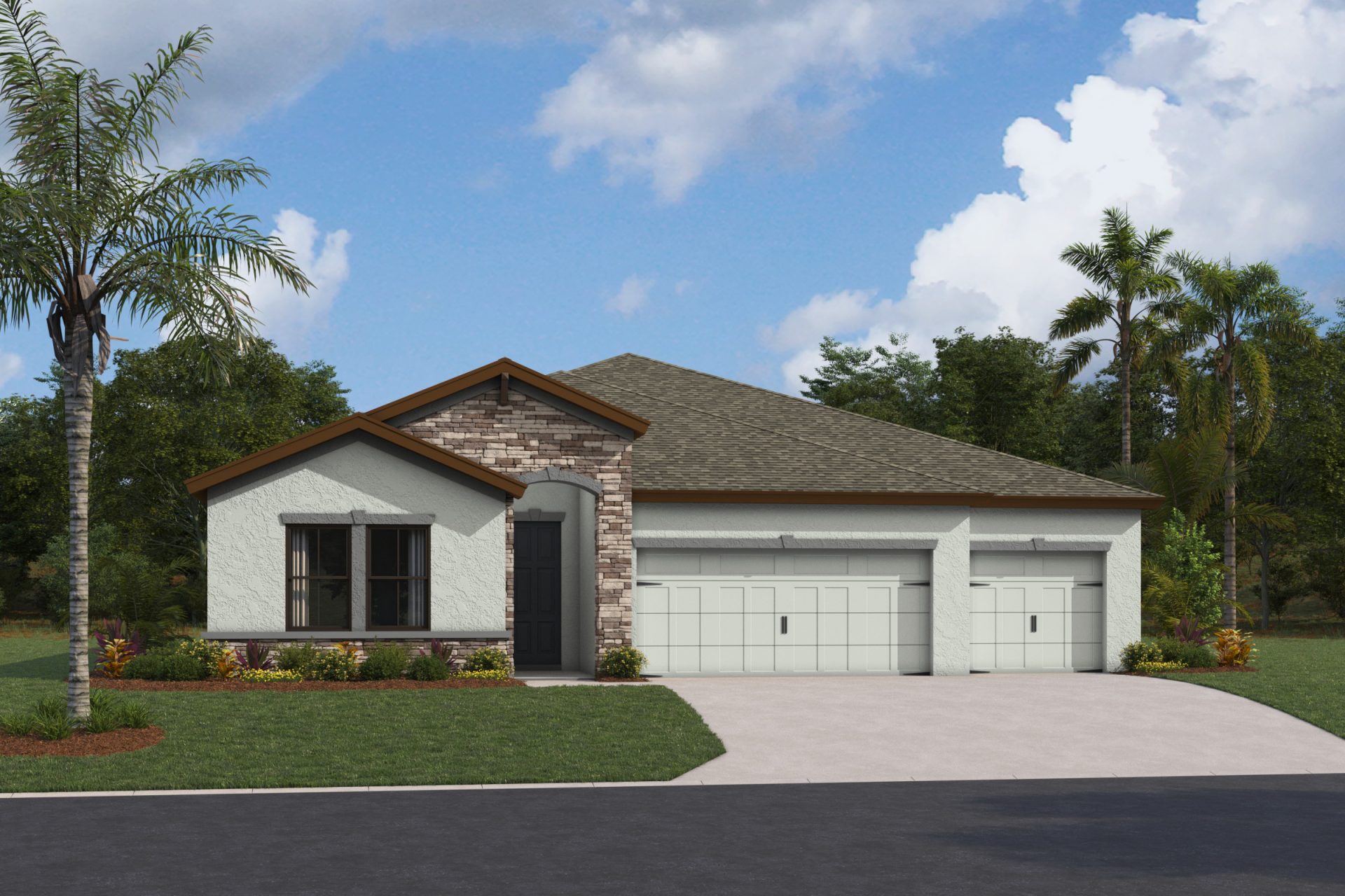 Bayside I - European Country A - EUC9 Color Scheme - Shingle