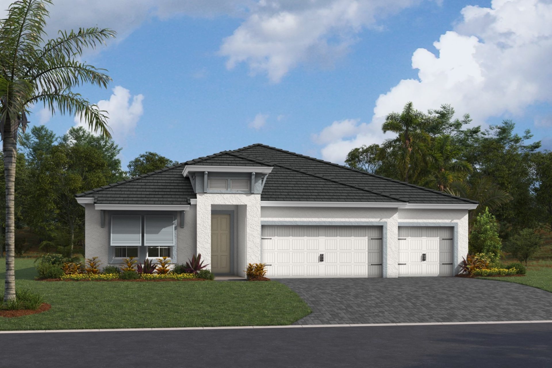 Bayside I - Coastal C - COA3 Color Scheme - Flat Tile