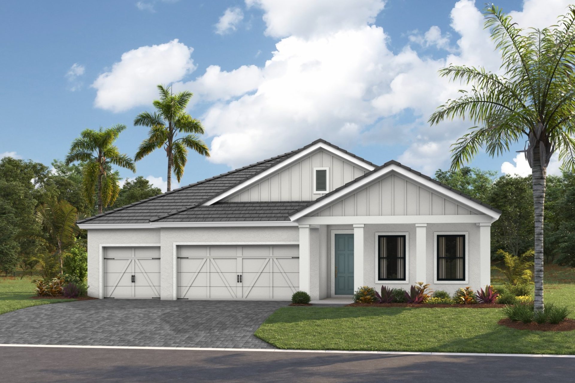 Bayside I - Modern Farmhouse - MFH2 Color Scheme - Flat Tile