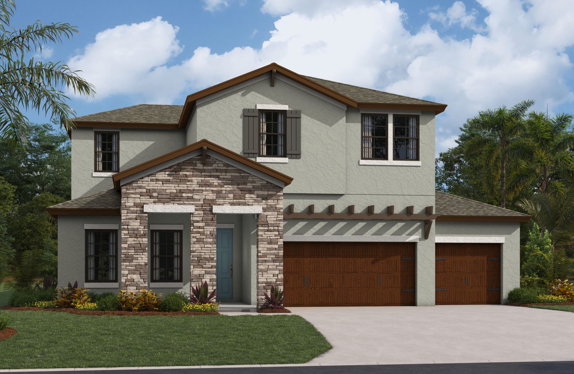 Bayside II - Tuscan A - TUS9 Color Scheme - Shingle