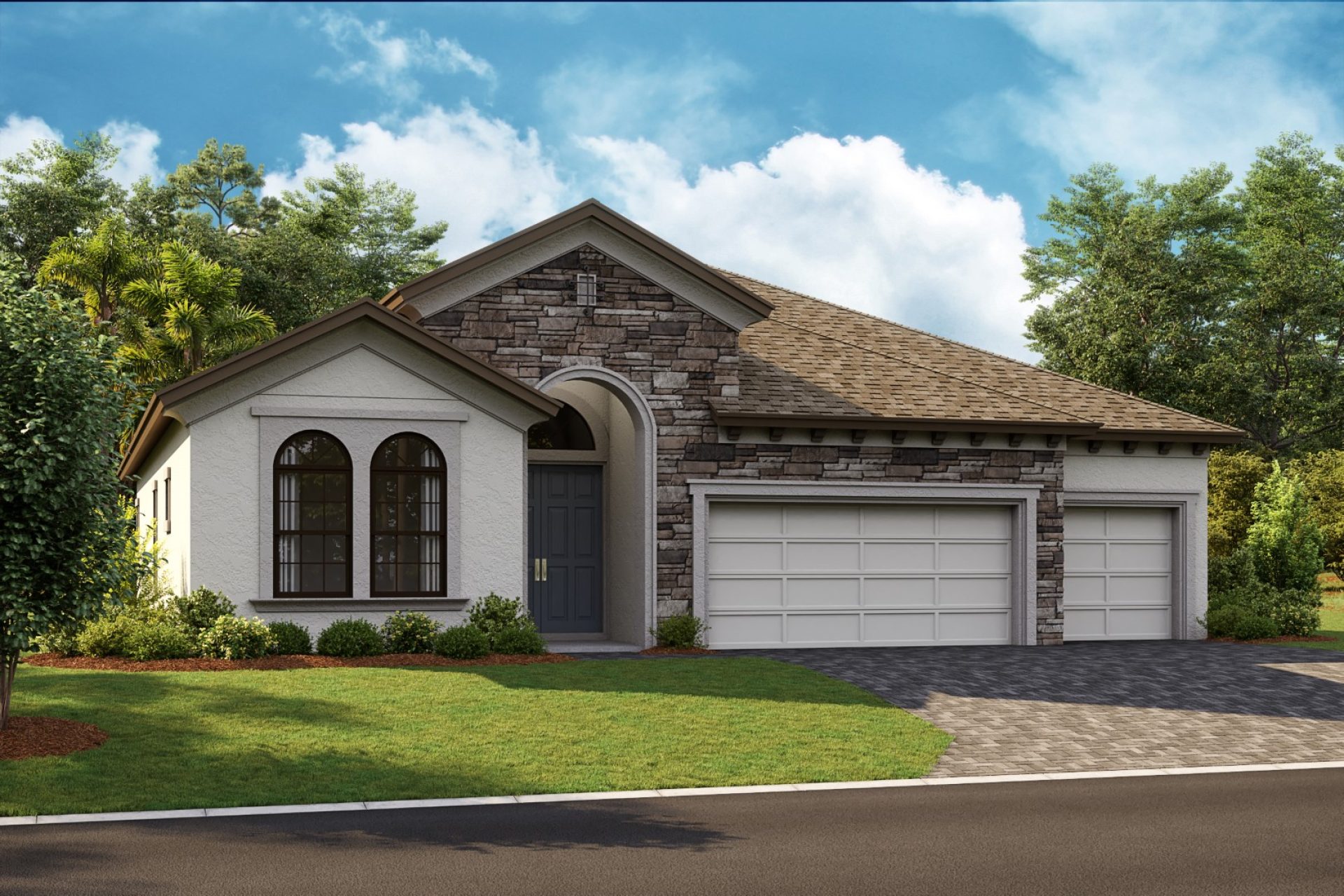 Biscayne I - Mediterranean B - FMD14 Color Scheme - Shingle