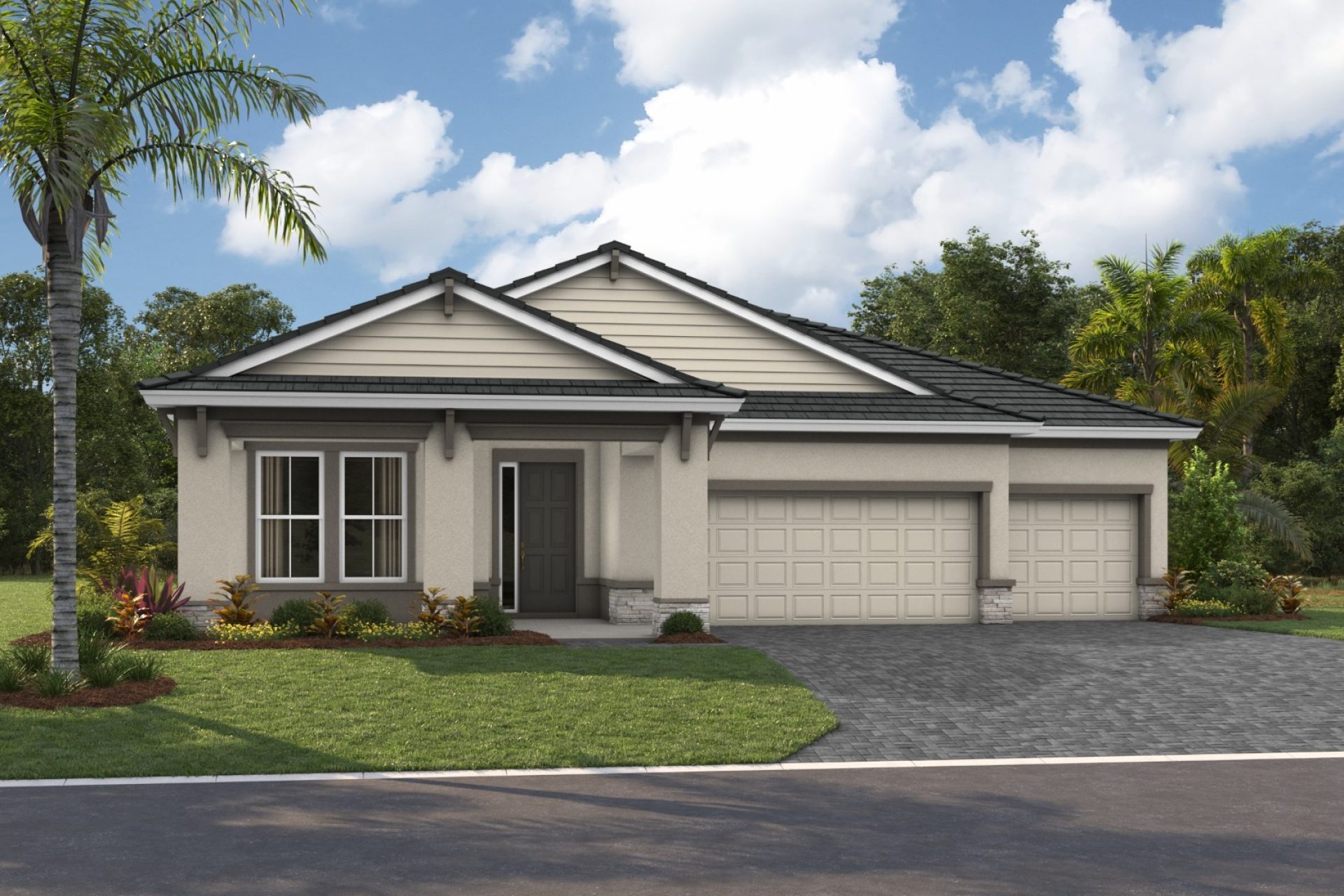 Biscayne I - Coastal D - COA12 Color Scheme - Flat Tile