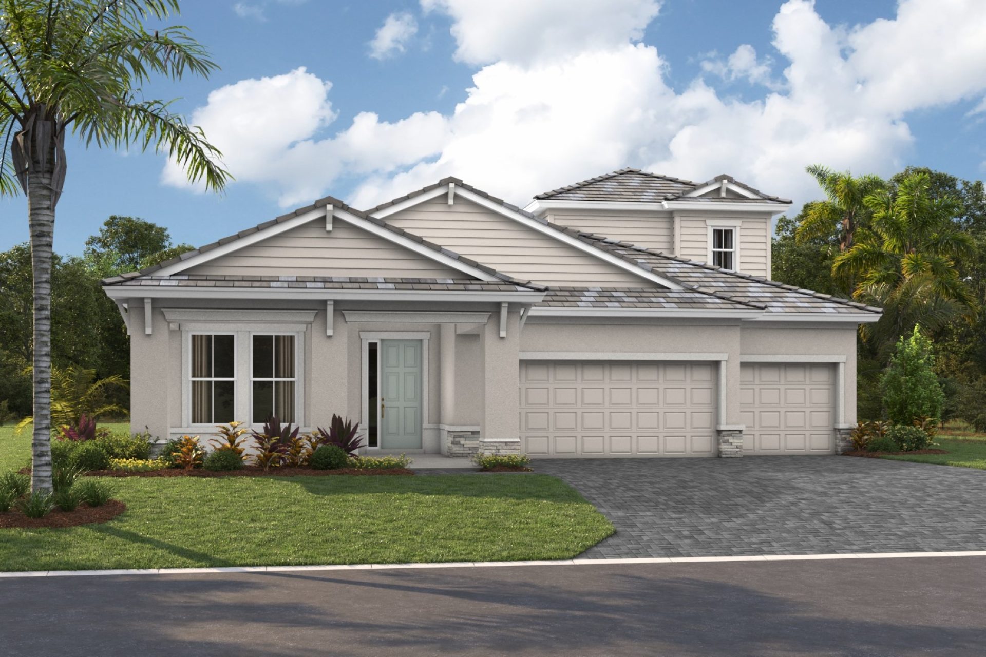 Biscayne II - Coastal D - COA6 Color Scheme - Flat Tile