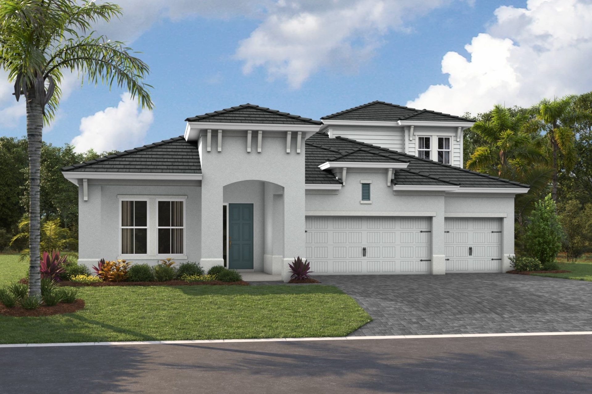 Biscayne II - Coastal F - COA8 Color Scheme - Flat Tile